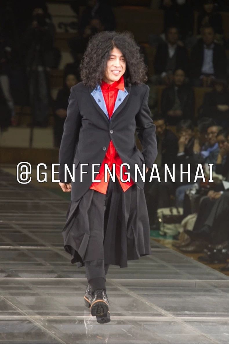 Yohji Yamamoto Yohji Yamamoto size 2 10aw Double Silk Dress Suit 2501-Next Size 38R - 4 Thumbnail