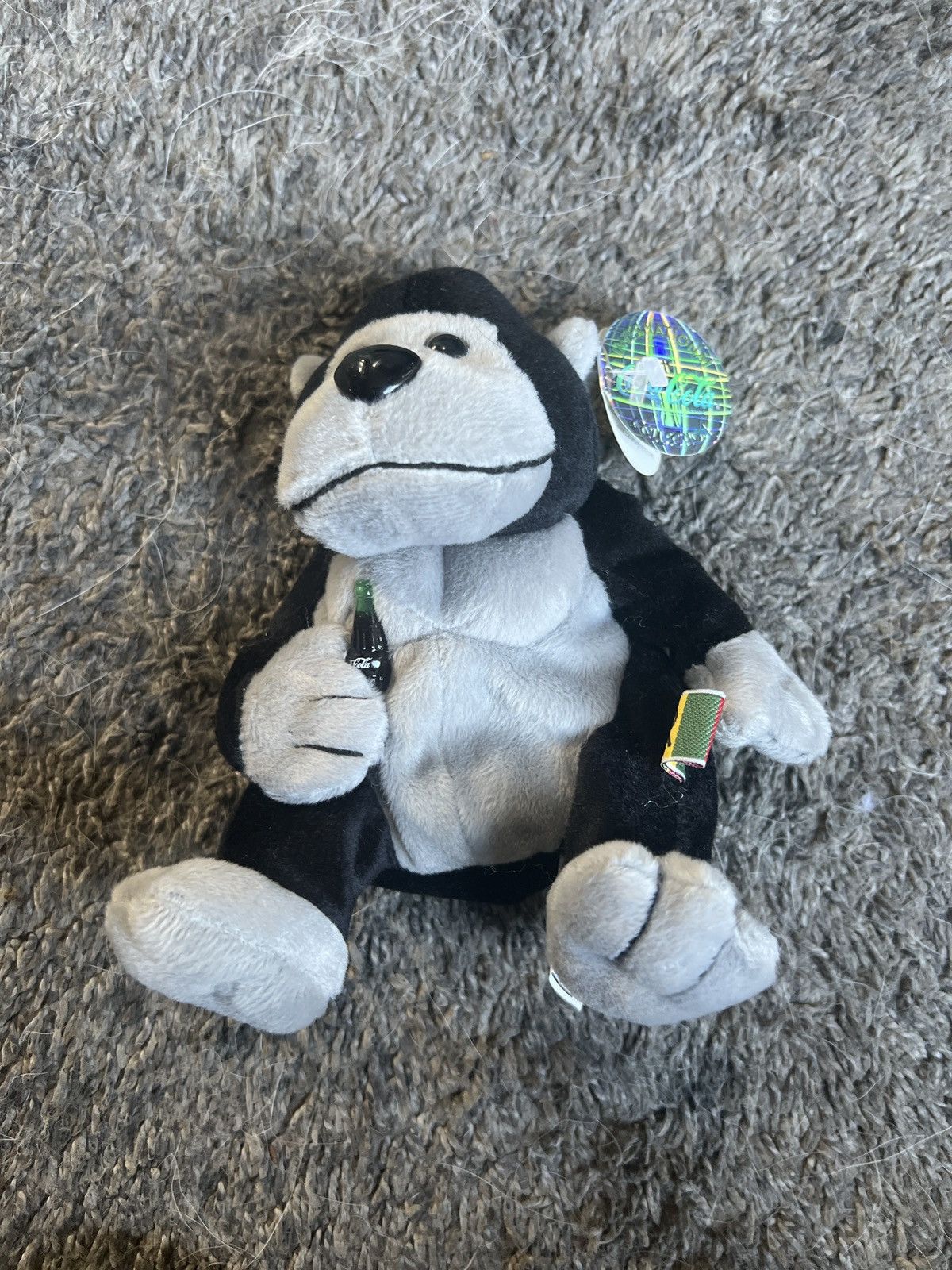 Coca Cola 1998 Coca-Cola Rilly The Gorilla Bean Bag Size ONE SIZE - 1 Thumbnail