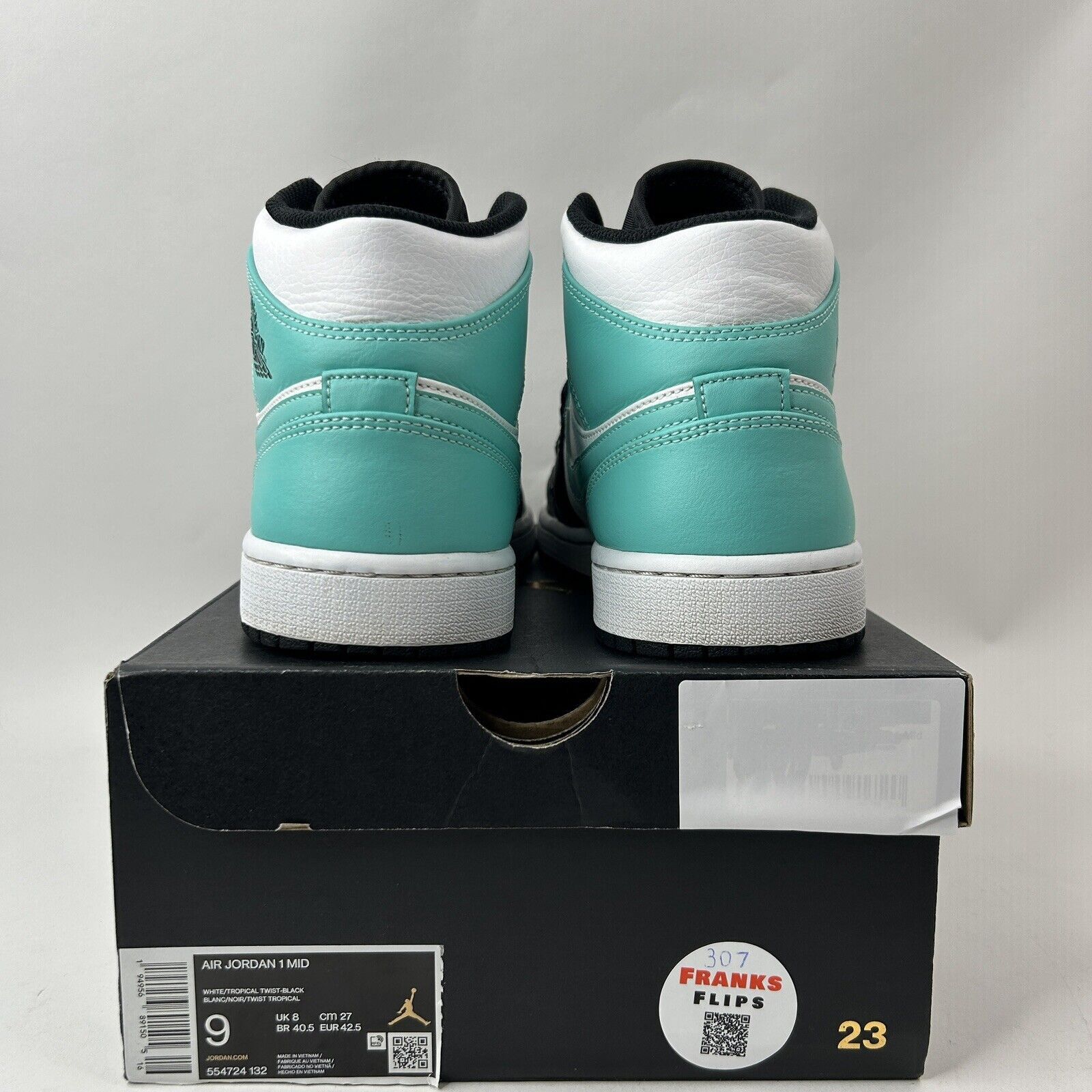 Nike Nike Air Jordan 1 Mid Retro “Tropical Twist” 2024 Size US 9 / EU 42 - 4 Thumbnail