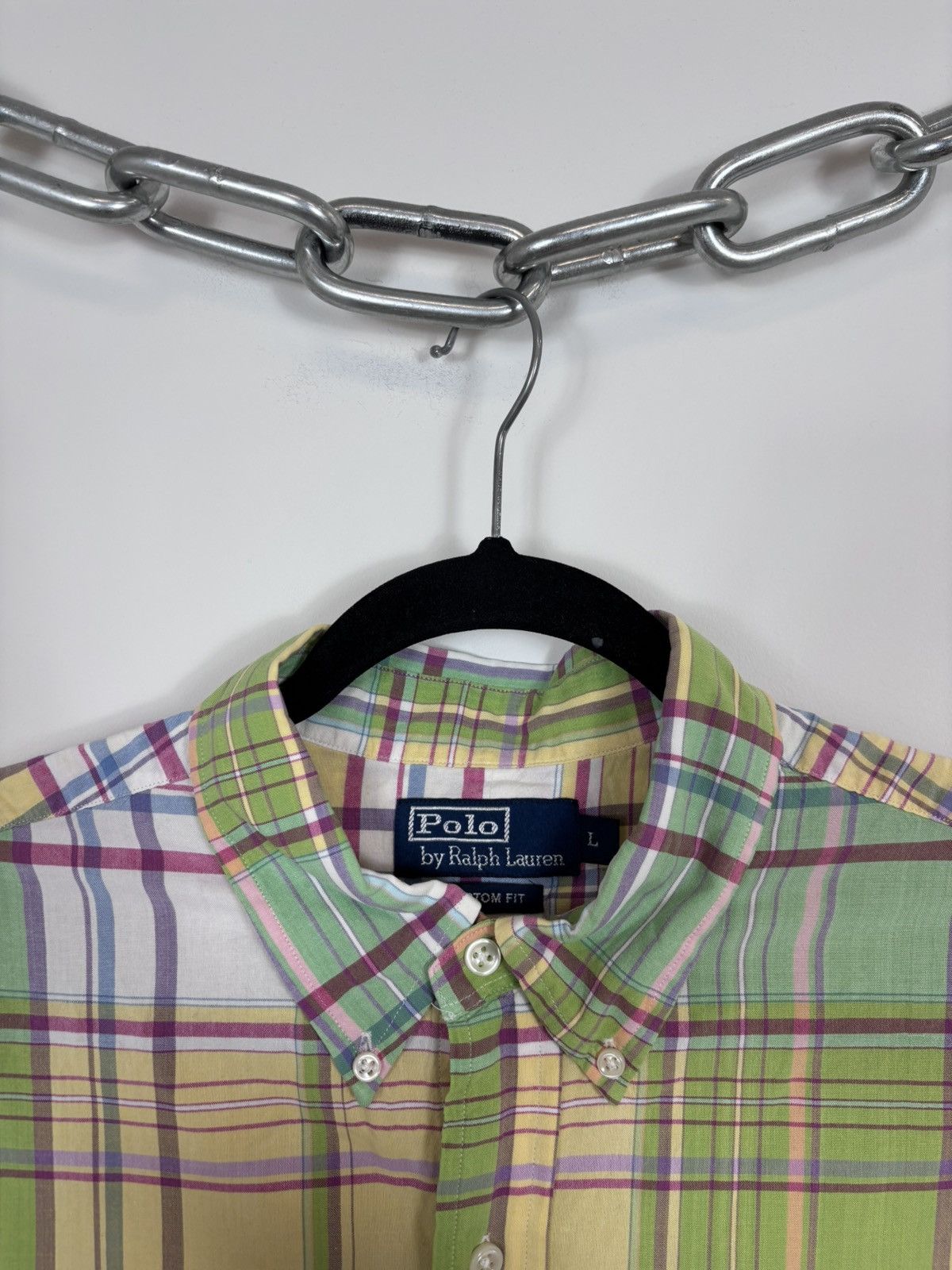 Polo Ralph Lauren Polo Ralph Lauren Vintage Men’s Check Short Sleeve Shirt Size US L / EU 52-54 / 3 - 4 Thumbnail