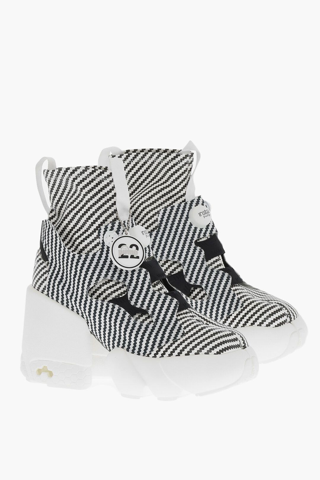 Maison Margiela og1mm1224 Reebok Pull On Tabi Booties in Black White Size US 7 / IT 37 - 2 Thumbnail
