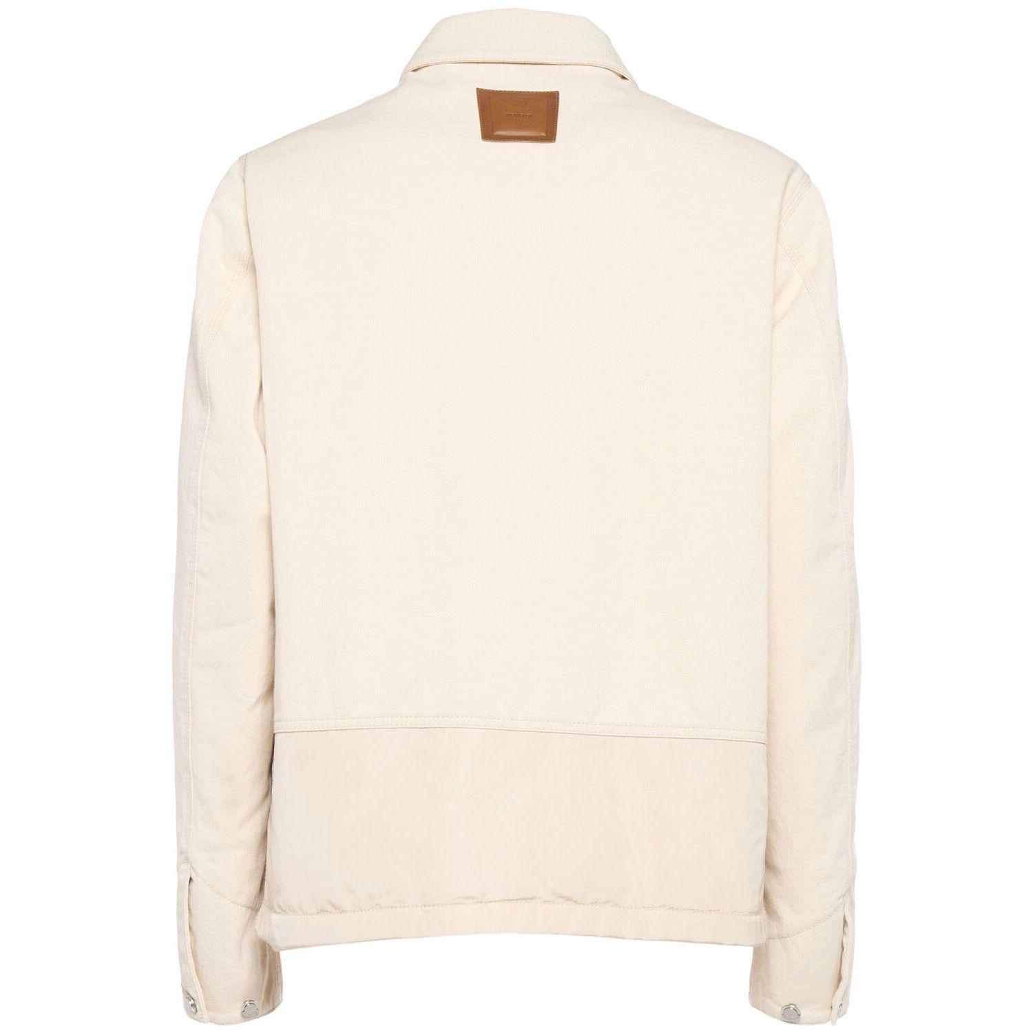 Moncler MONCLER Ormoy $2290 Men's Ivory Down Shirt Jacket New (Men's Size US XXL / EU 58 / 5 - 2 Thumbnail