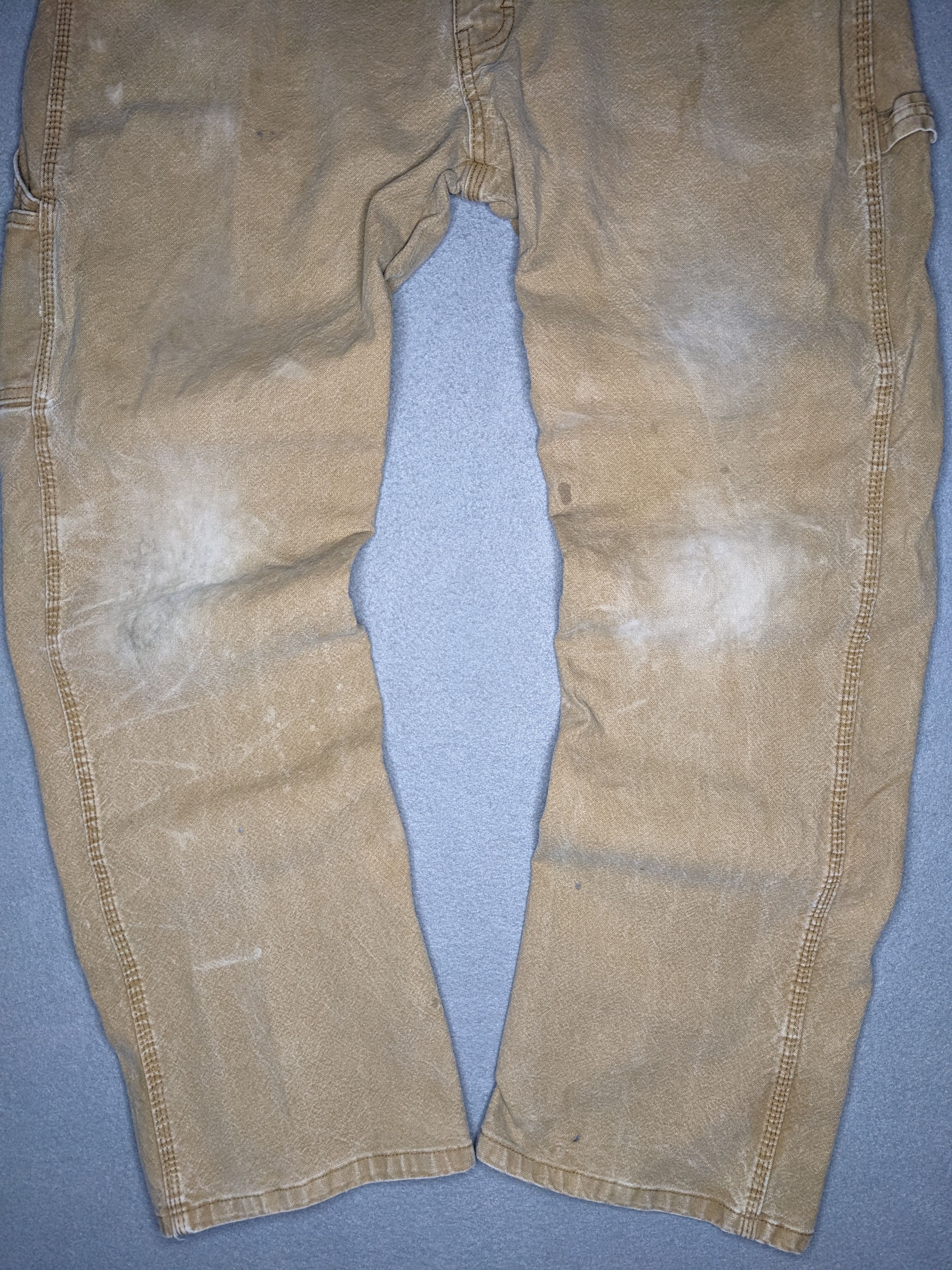 Dickies Dickies Carpenter Pants 38x30 Canvas Beige Distressed Faded Size US 38 / EU 54 - 4 Thumbnail