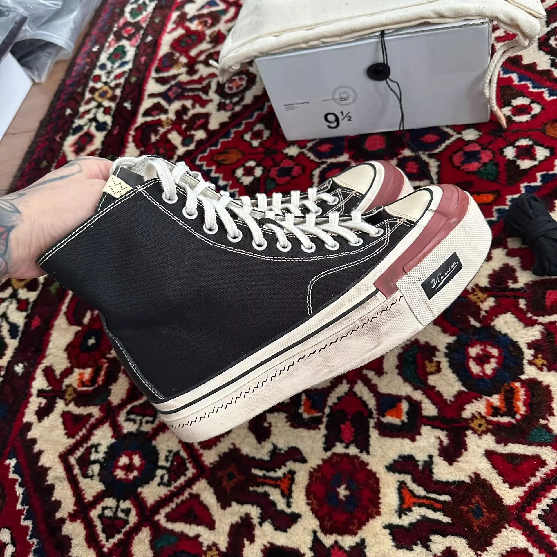 Visvim visvim 21AW Skagway Hi Canvas Shoes Size US 9.5 / EU 42-43 - 4 Thumbnail