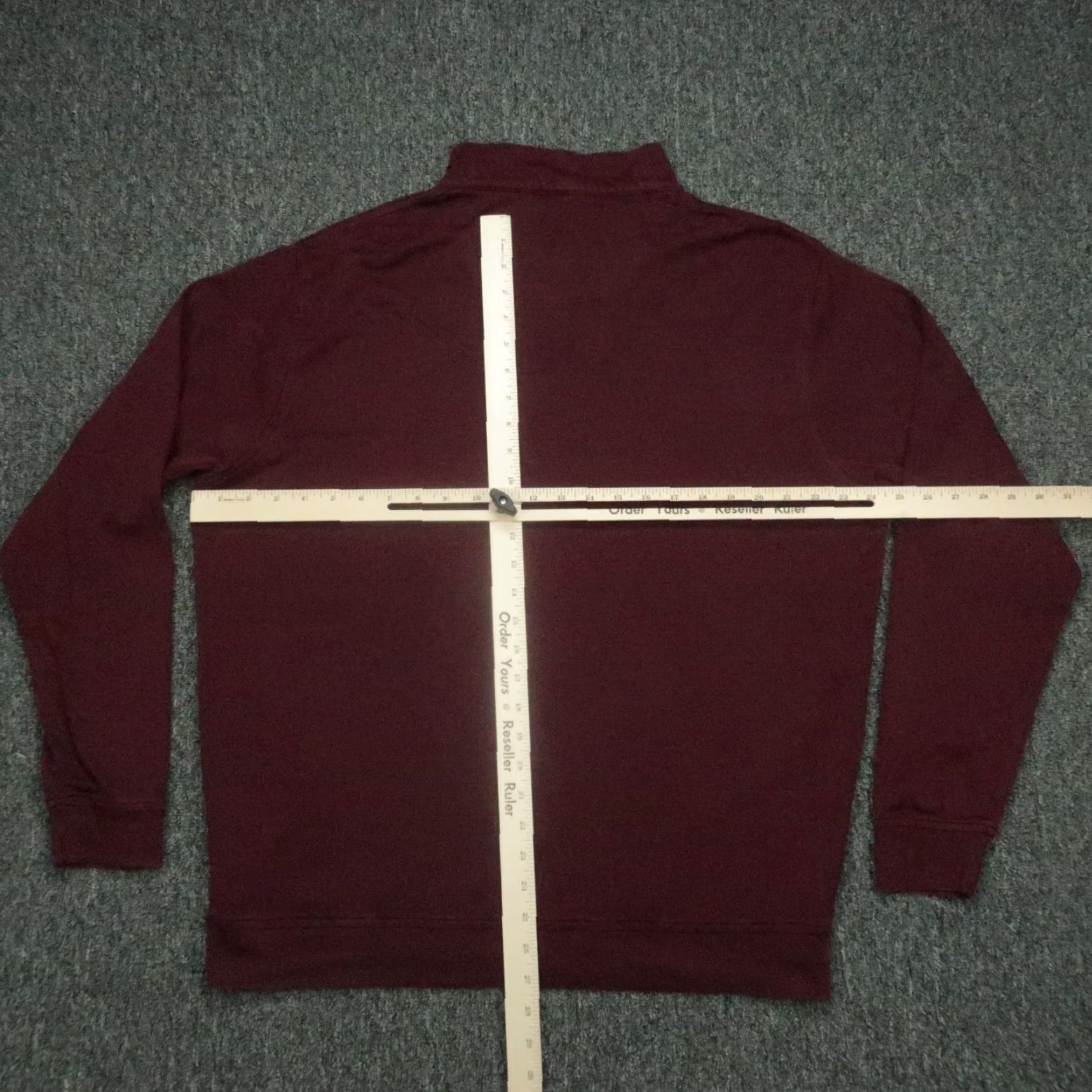 Peter Millar Peter Millar Sweater Pullover Mens XL Purple Cotton Knit 1/4 Zip Lightweight Breathable Size US XL / EU 56 / 4 - 5 Thumbnail