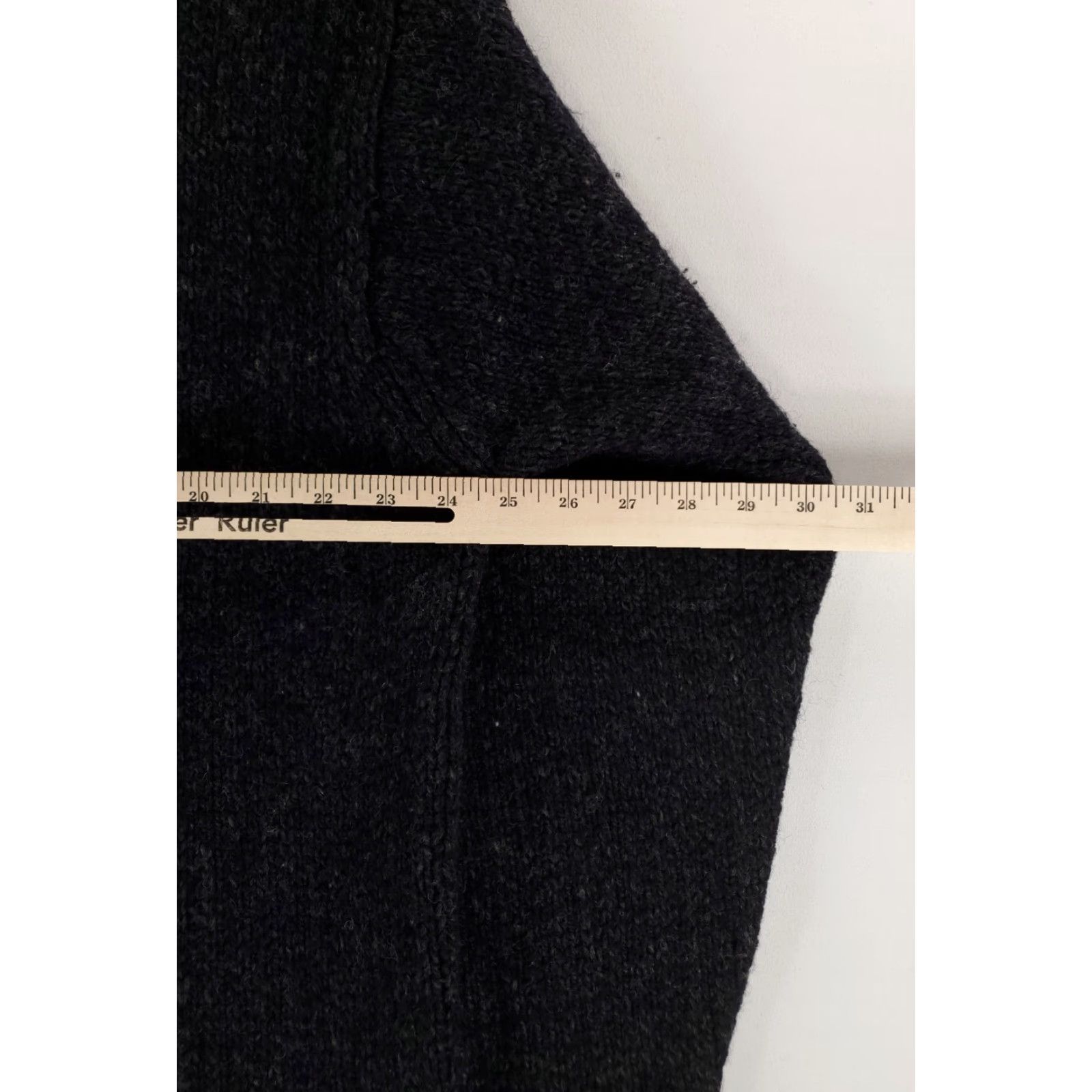 Abercrombie & Fitch VINTAGE Abercrombie & Fitch Sweater 90s 100% Wool Long Sleeve Black Mens XL Pullover Size US XL / EU 56 / 4 - 4 Thumbnail