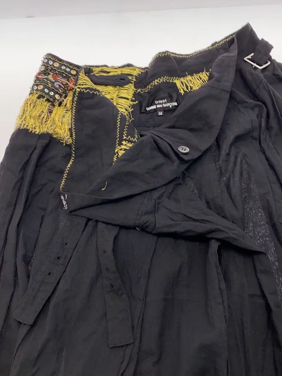 Comme des Garcons Bead Stitch Design Buckle Pleated Skirt Size 30" / US 8 / IT 44 - 5 Thumbnail