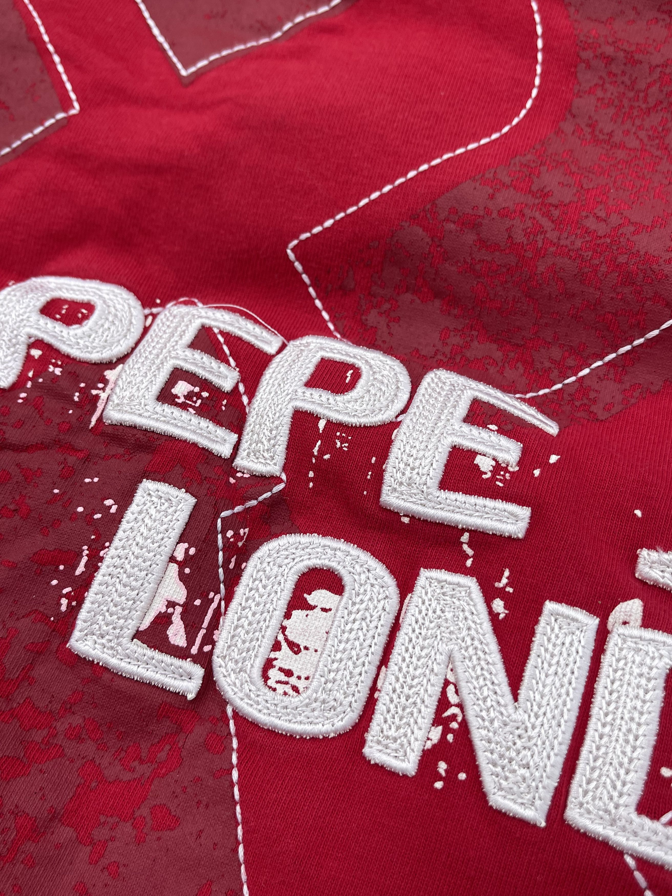 Pepe Jeans × Vintage Pepe Jeans London Y2K Hip Hop Rap Long Sleeve T-Shirt Size US XXL / EU 58 / 5 - 7 Thumbnail