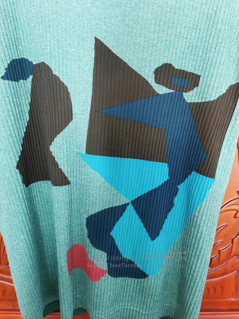 Issey Miyake Issey Miyake Blue Tank Top Size L / US 10 / IT 46 - 4 Thumbnail