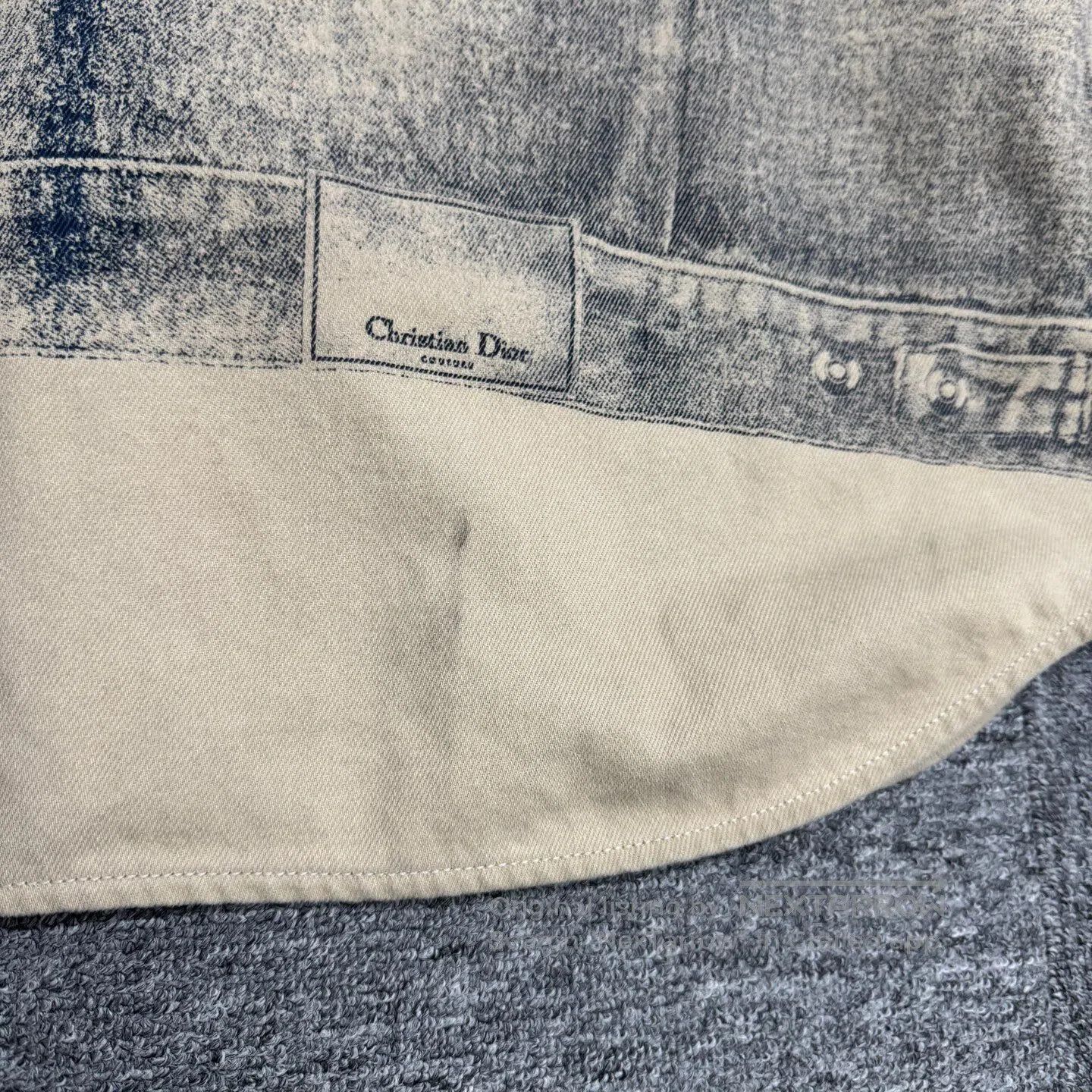Dior Dior size43 Worn-out, retro denim jacket| Size US XS / EU 42 / 0 - 3 Thumbnail