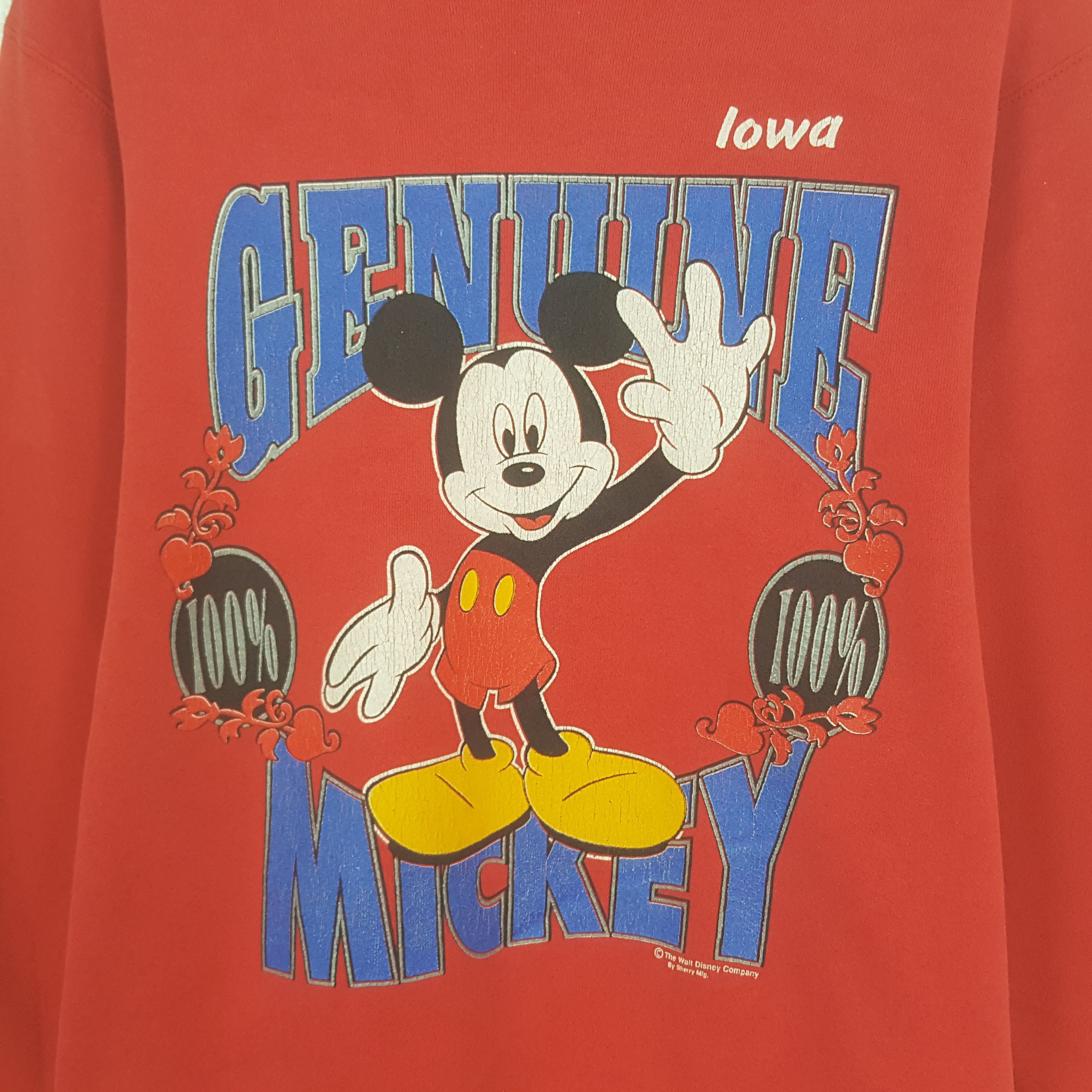 Disney Vintage Genuine Mickey Sweatshirt Size US S / EU 44-46 / 1 - 2 Thumbnail