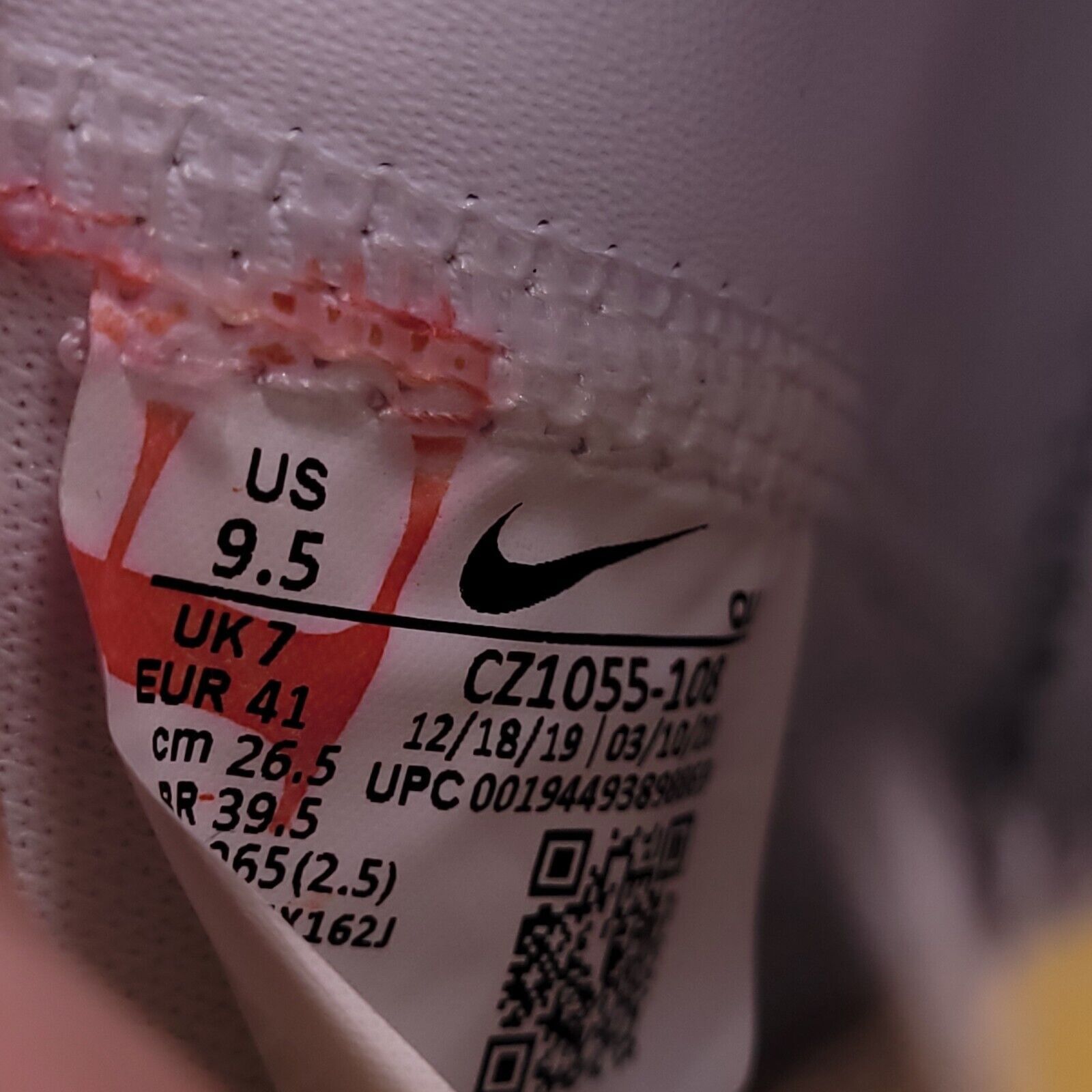 Nike Nike Blazer Mid '77 Shoe Womens Size 9.5 CZ1055-108 White Size US 7 / IT 37 - 8 Thumbnail