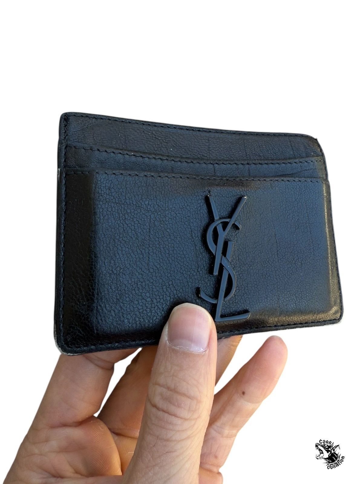 Saint Laurent Paris Saint laurent card holder Size ONE SIZE - 2 Thumbnail