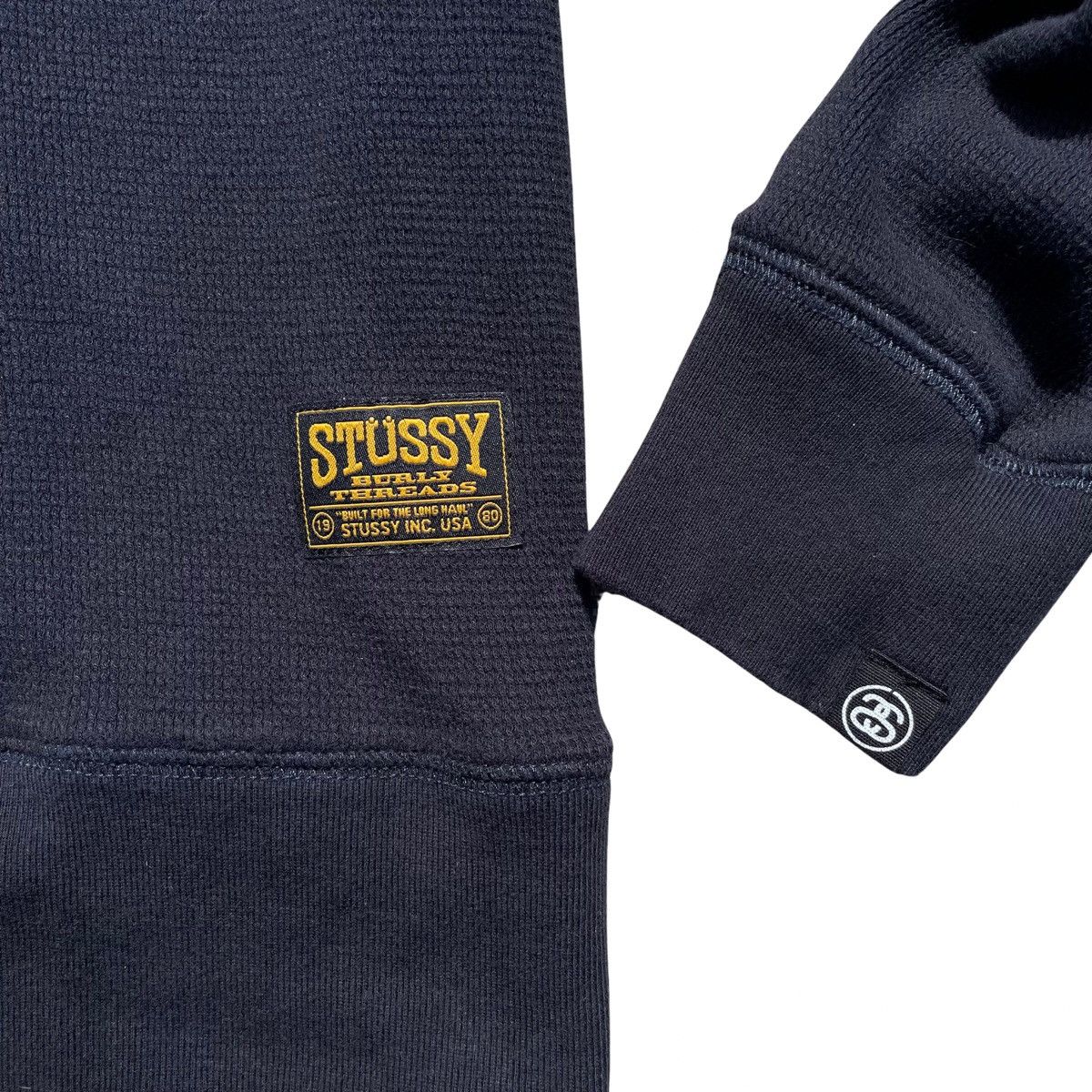 Stussy Stussy Burly Threads Thermal Long Sleeve Shirt Size Large Size US L / EU 52-54 / 3 - 4 Thumbnail