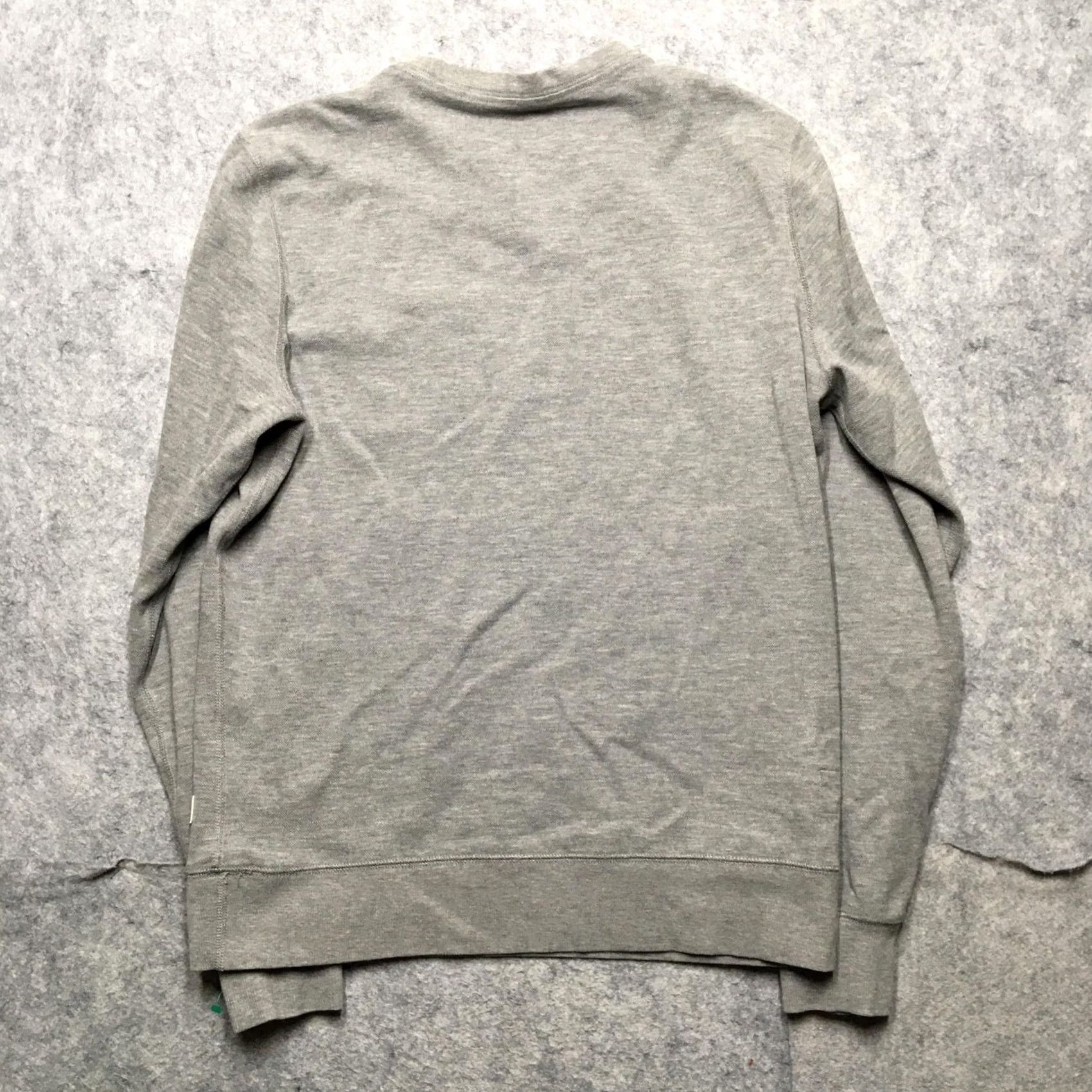Vuori Vuori Sweatshirt Men S Gray Jersey Pullover Zip Pocket Crew Neck Minimalist Size US S / EU 44-46 / 1 - 6 Thumbnail