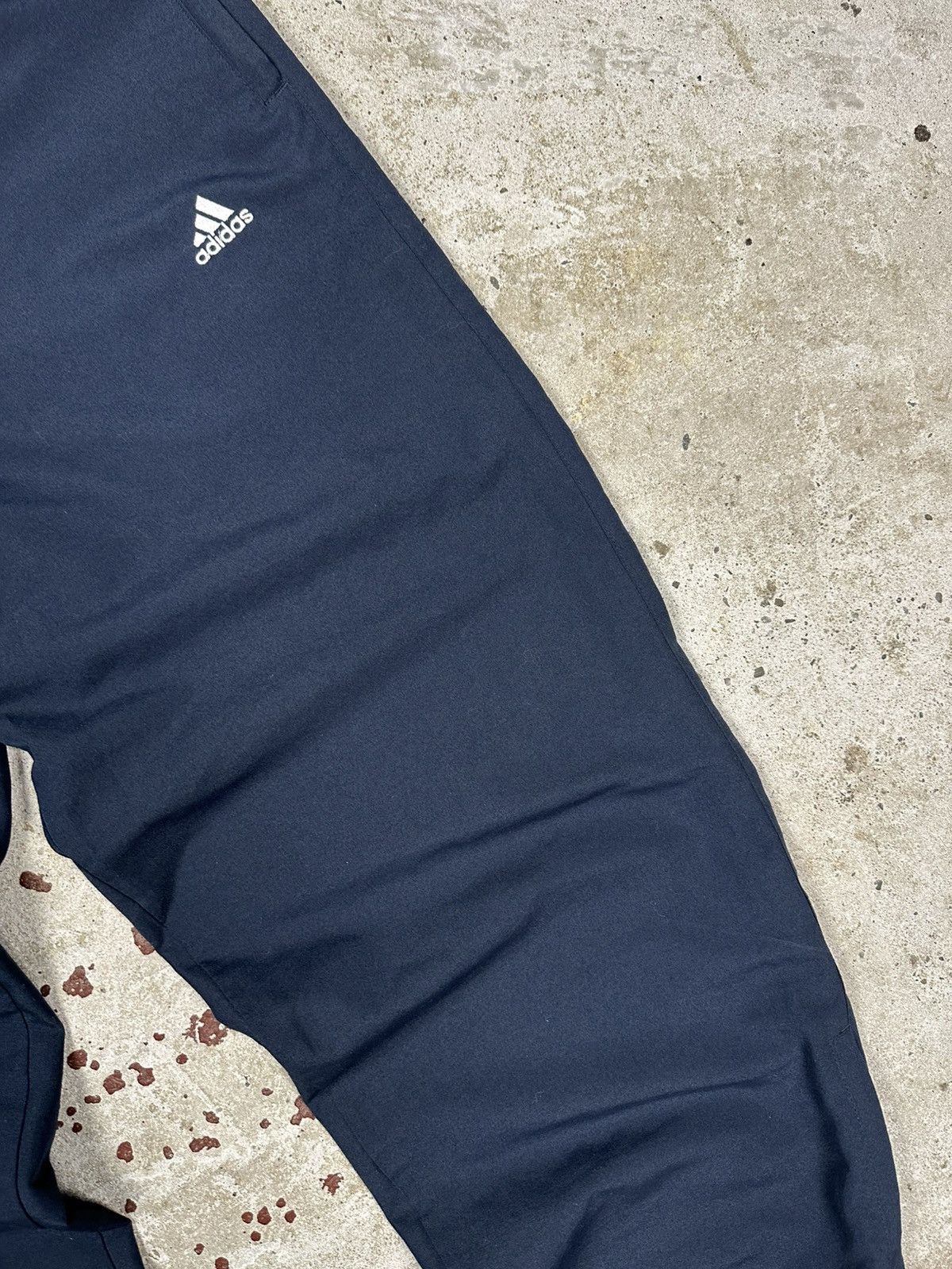 Adidas Vintage Y2K Adidas Baggy Navy Track Pants Loose rare Size US 34 / EU 50 - 6 Thumbnail