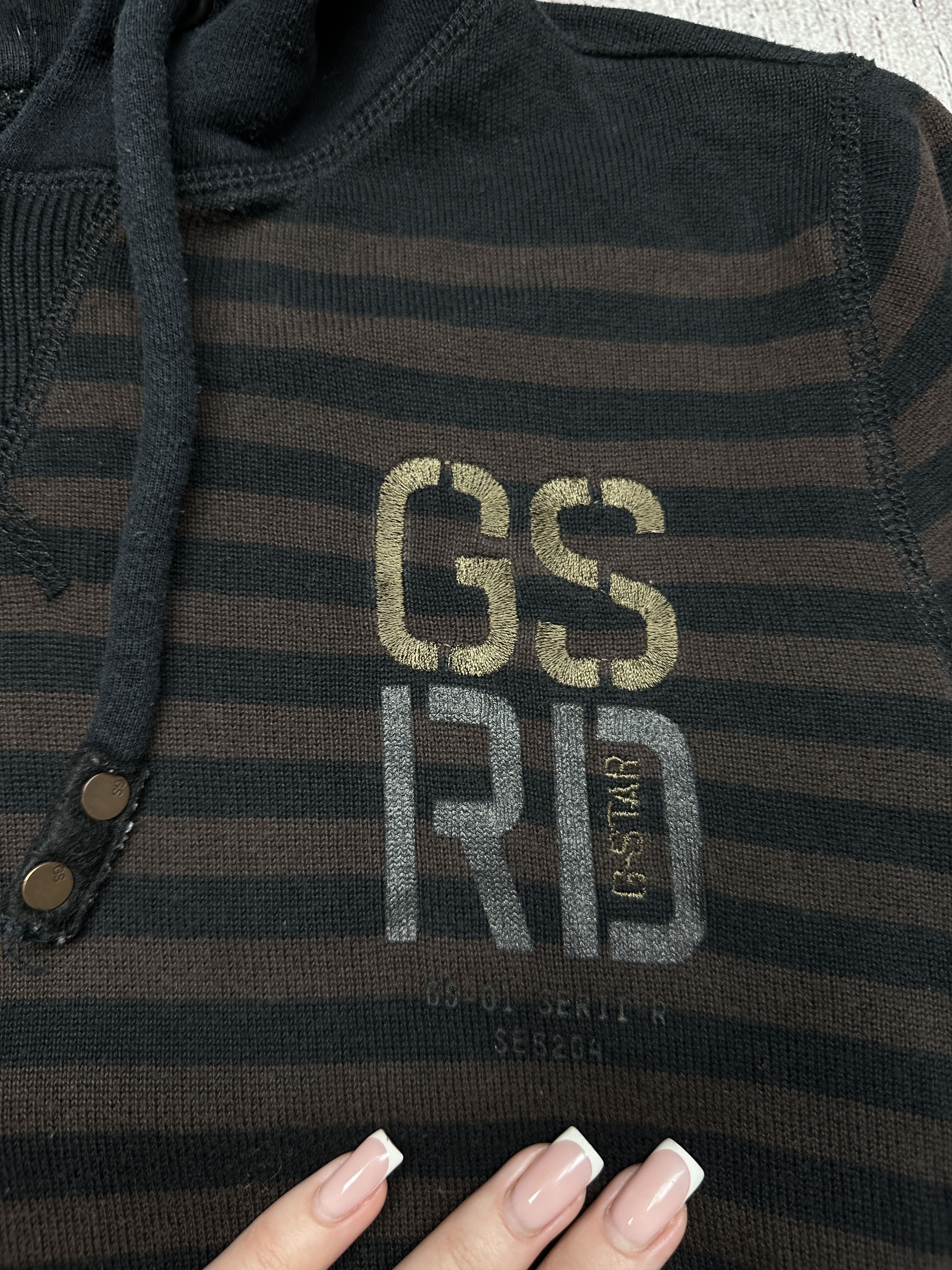 G-Star G Star Raw Vintage Mens Knit Hoodie Size US M / EU 48-50 / 2 - 3 Thumbnail