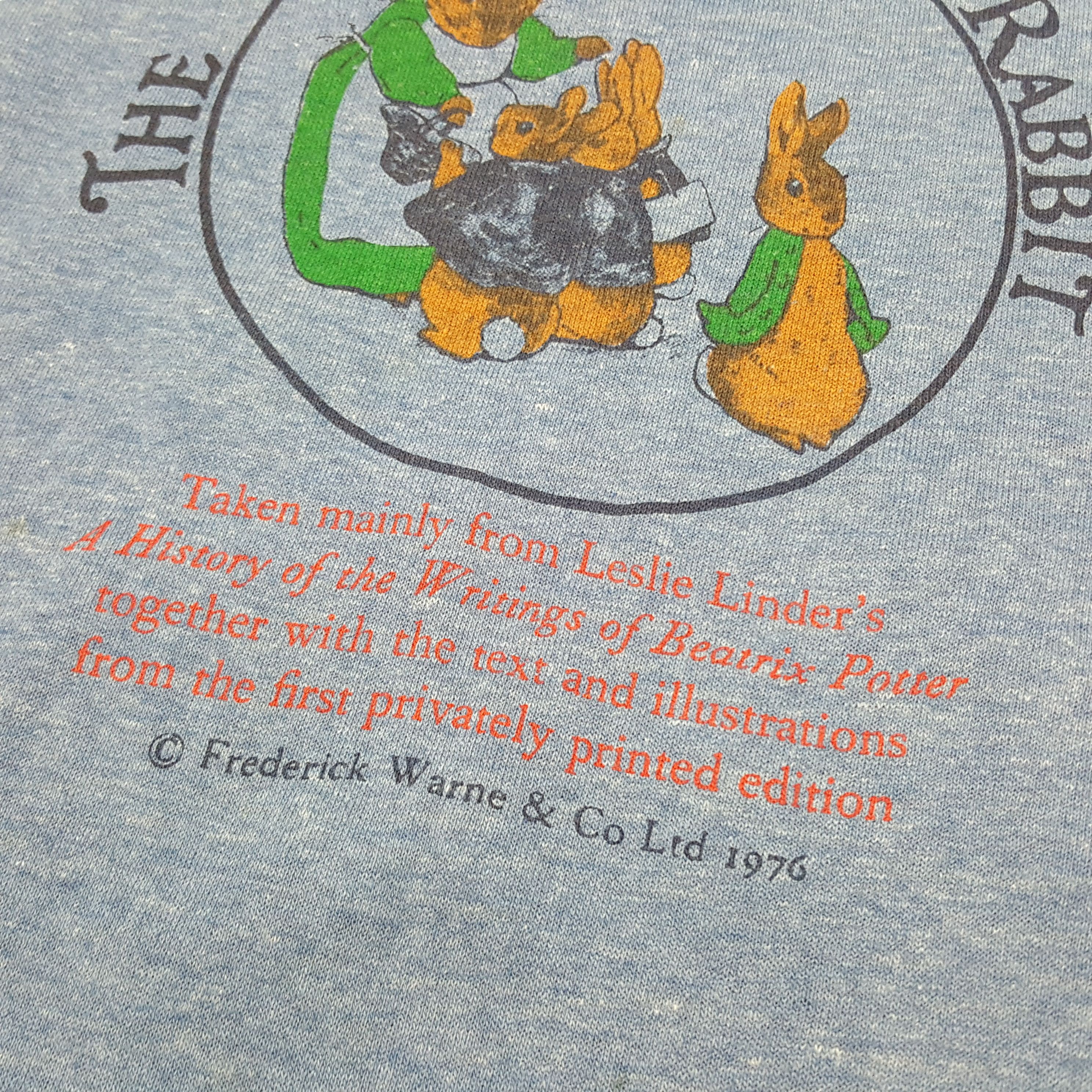 Cartoon Network × Vintage Vintage The Tale Peter Rabbit American Cartoon Sweatshirt Size US S / EU 44-46 / 1 - 5 Thumbnail