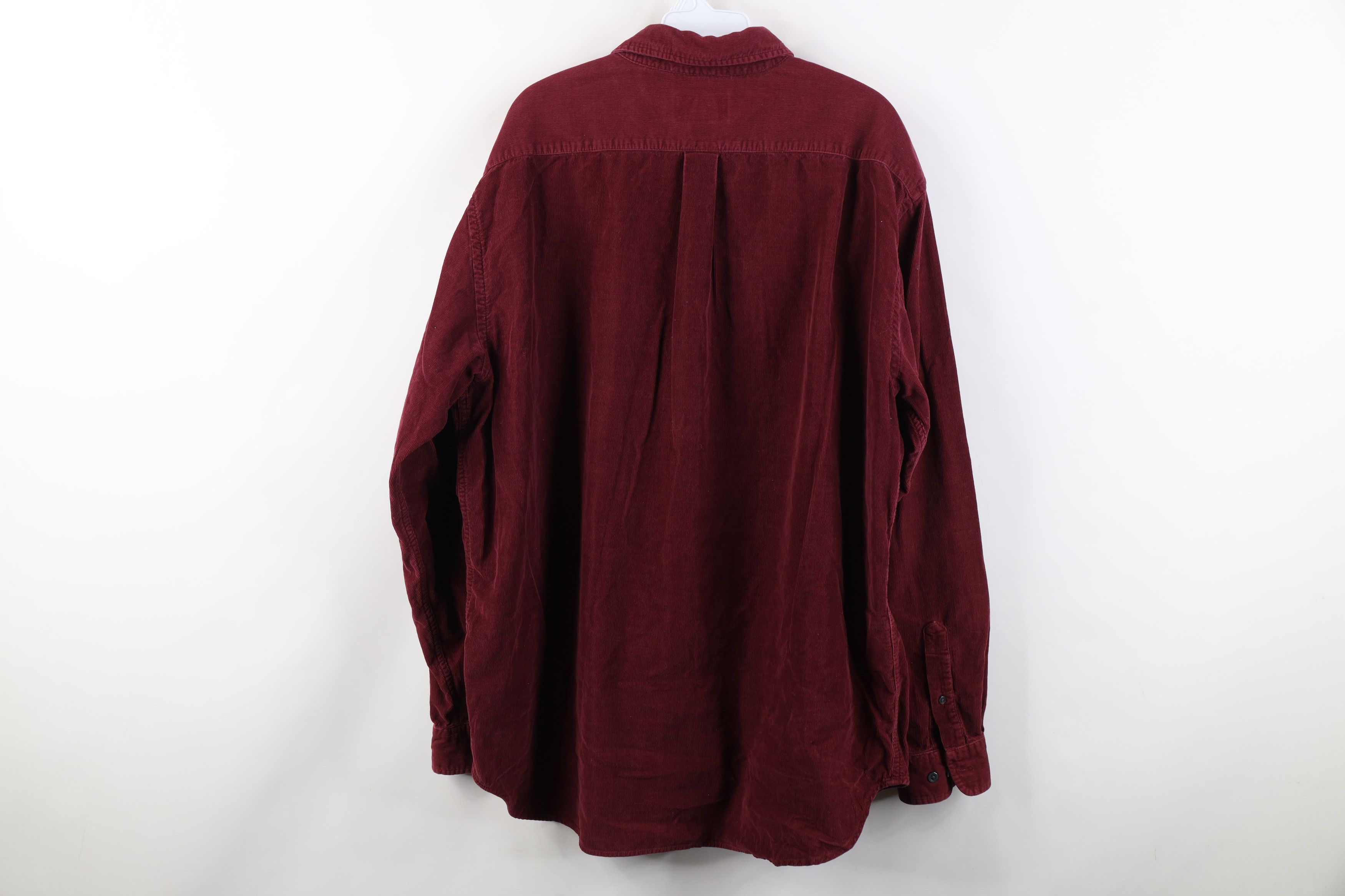 Eddie Bauer Vintage 90s Eddie Bauer Collared Button Down Shirt Red Size US XL / EU 56 / 4 - 9 Thumbnail