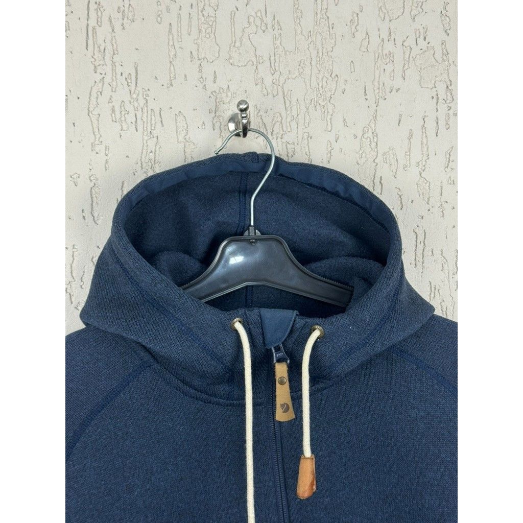 Fjallraven Fjallraven 82252 Ovik Fleece Hoodie Jacket Mens L Blue Full Size US L / EU 52-54 / 3 - 4 Thumbnail