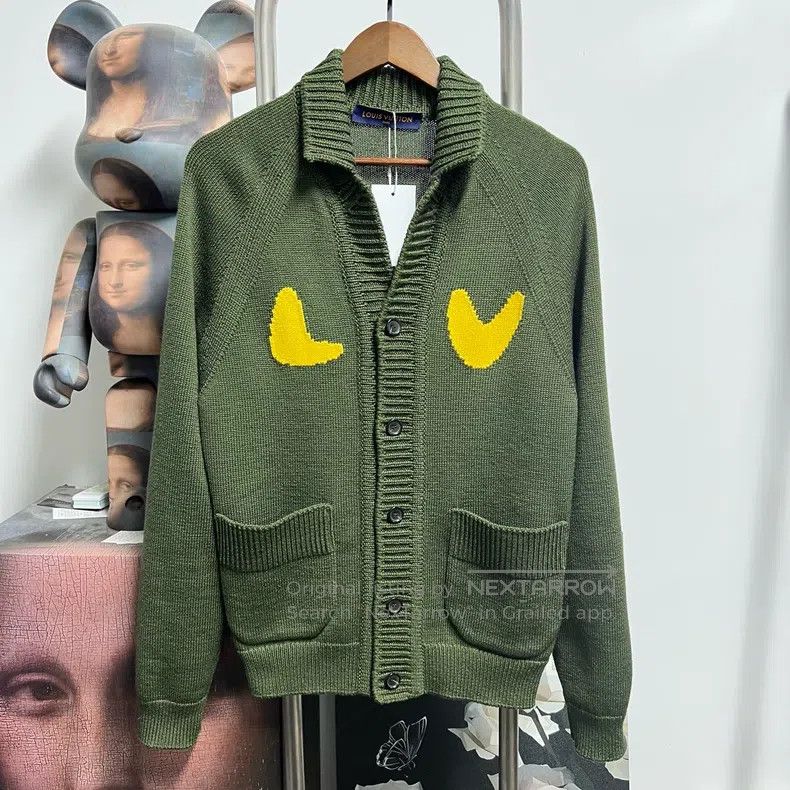Louis Vuitton Louis Vuitton Nigo tiger knit jacket Size US M / EU 48-50 / 2 - 1 Thumbnail