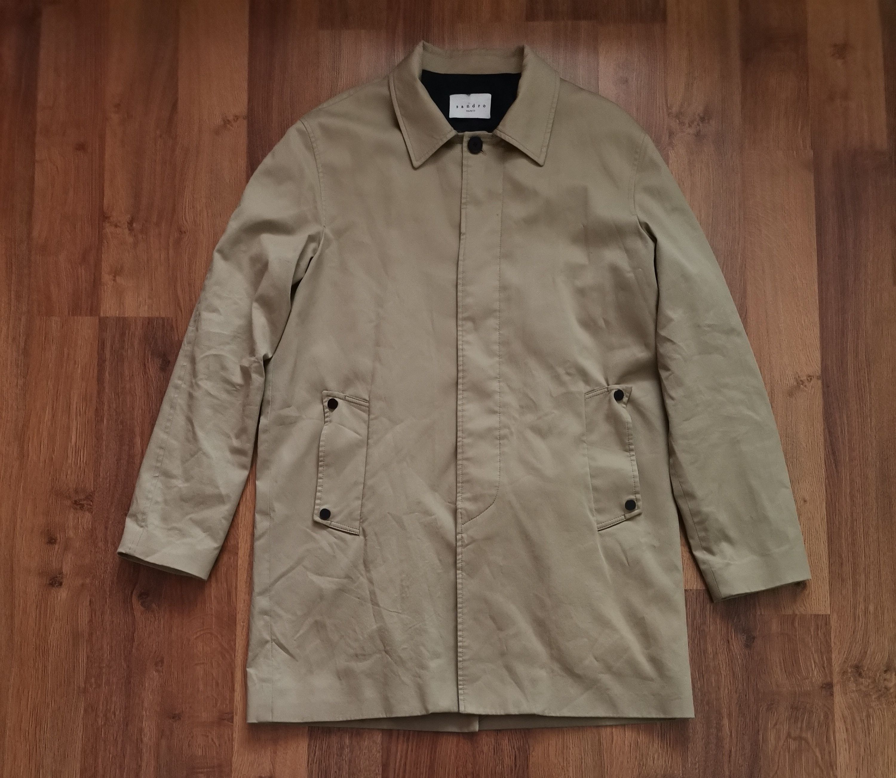 Sandro Sandro Trench Coat Size US XL / EU 56 / 4 - 1 Thumbnail