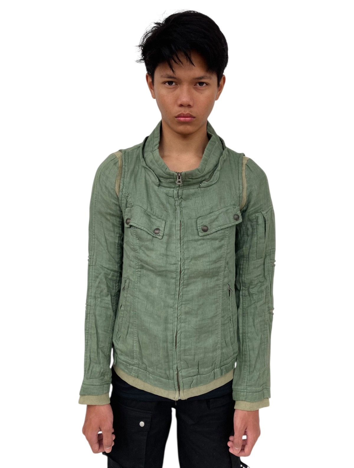If Six Was Nine 2000s Moussy - Apocalypse Style Jacket Size US M / EU 48-50 / 2 - 1 Thumbnail