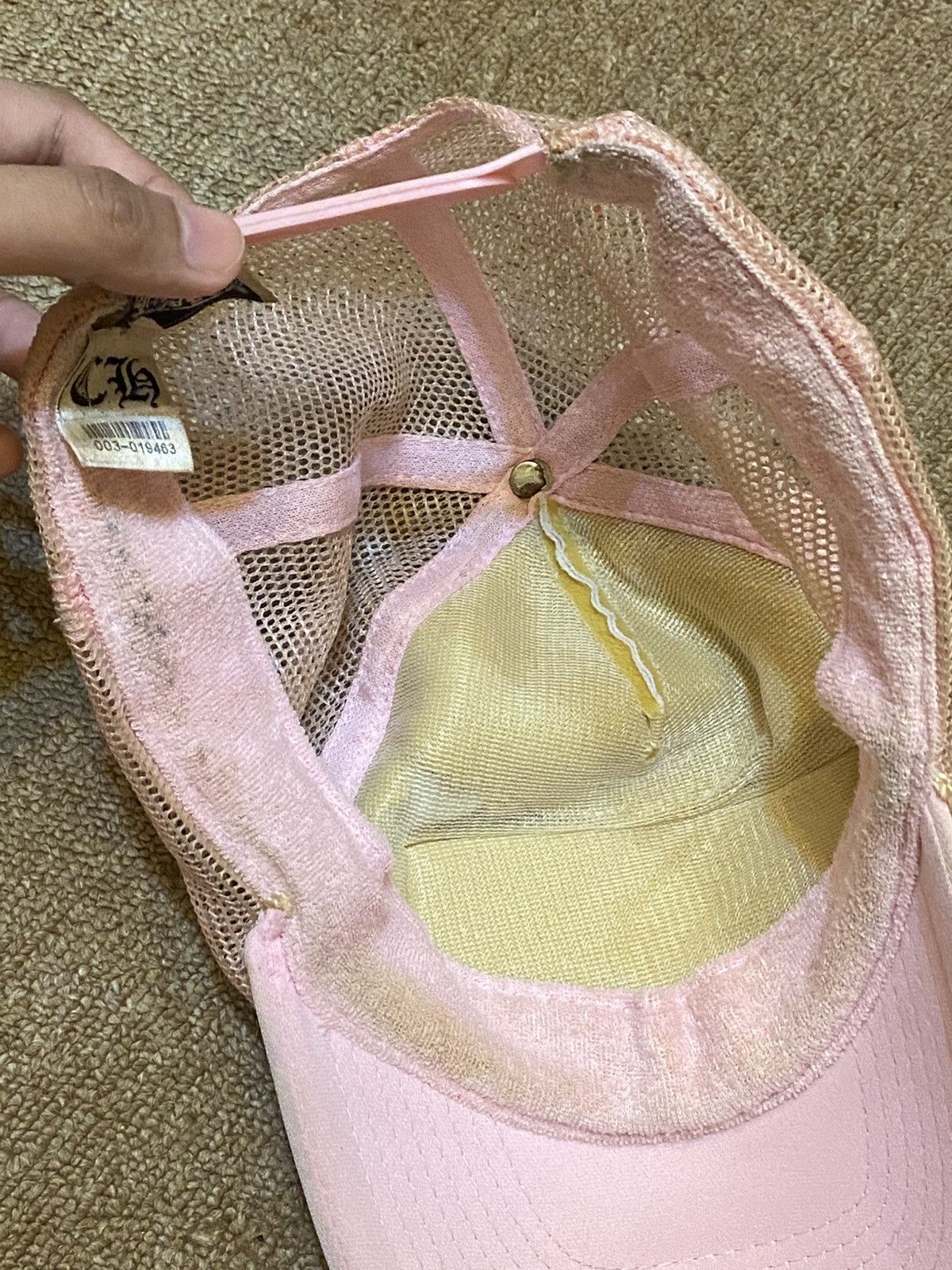 Chrome Hearts Vintage Chrome Hearts Pink Trucker Size ONE SIZE - 8 Thumbnail