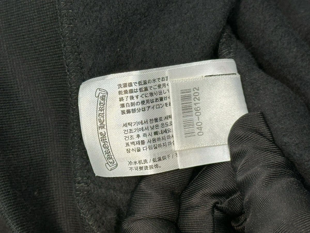 Chrome Hearts CHROME HEARTS Vertical Logo Glitter Zip Hoodie black Size US L / EU 52-54 / 3 - 12 Thumbnail