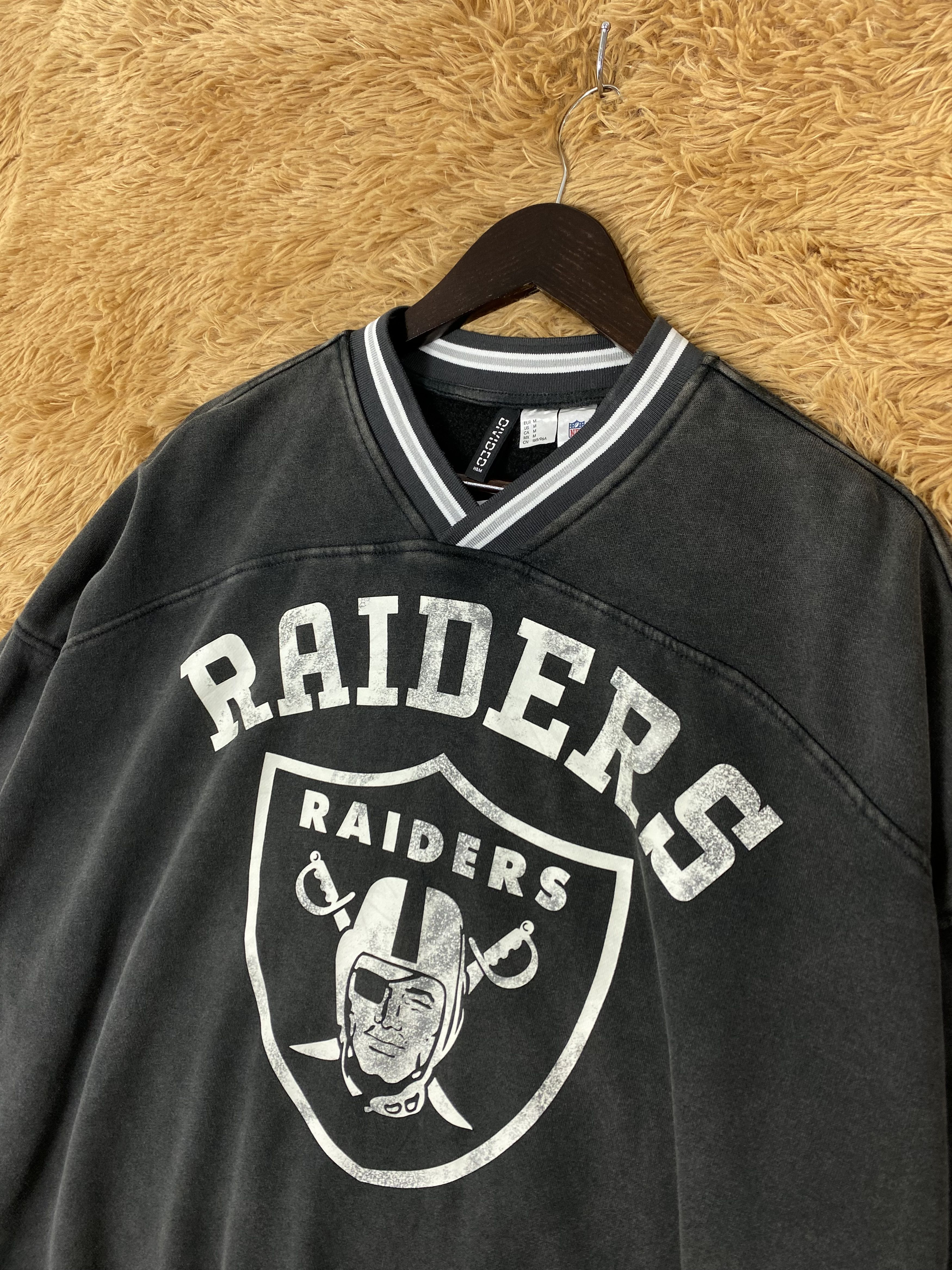 NFL Vintage Raiders X NFL Big Logo Sweatshirts PS0195 Size US M / EU 48-50 / 2 - 2 Thumbnail