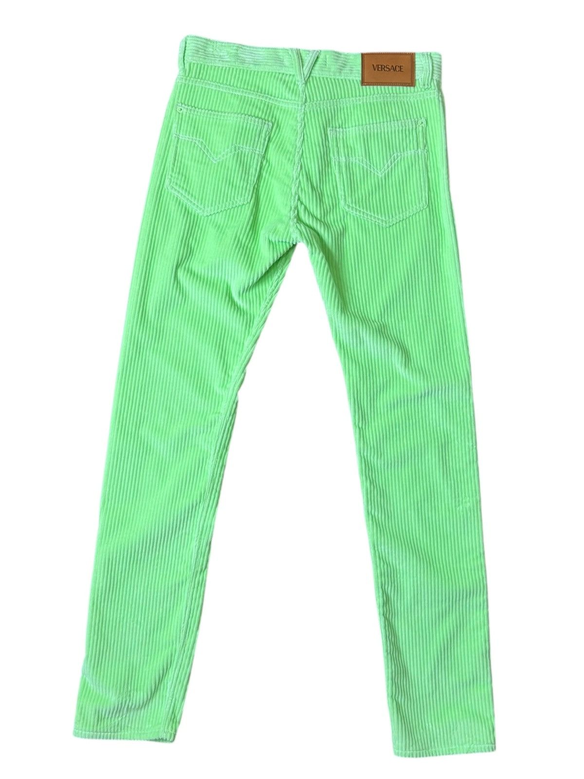 Versace Versace Green Corduroy Jacket & Pants Set Size 38R - 17 Thumbnail