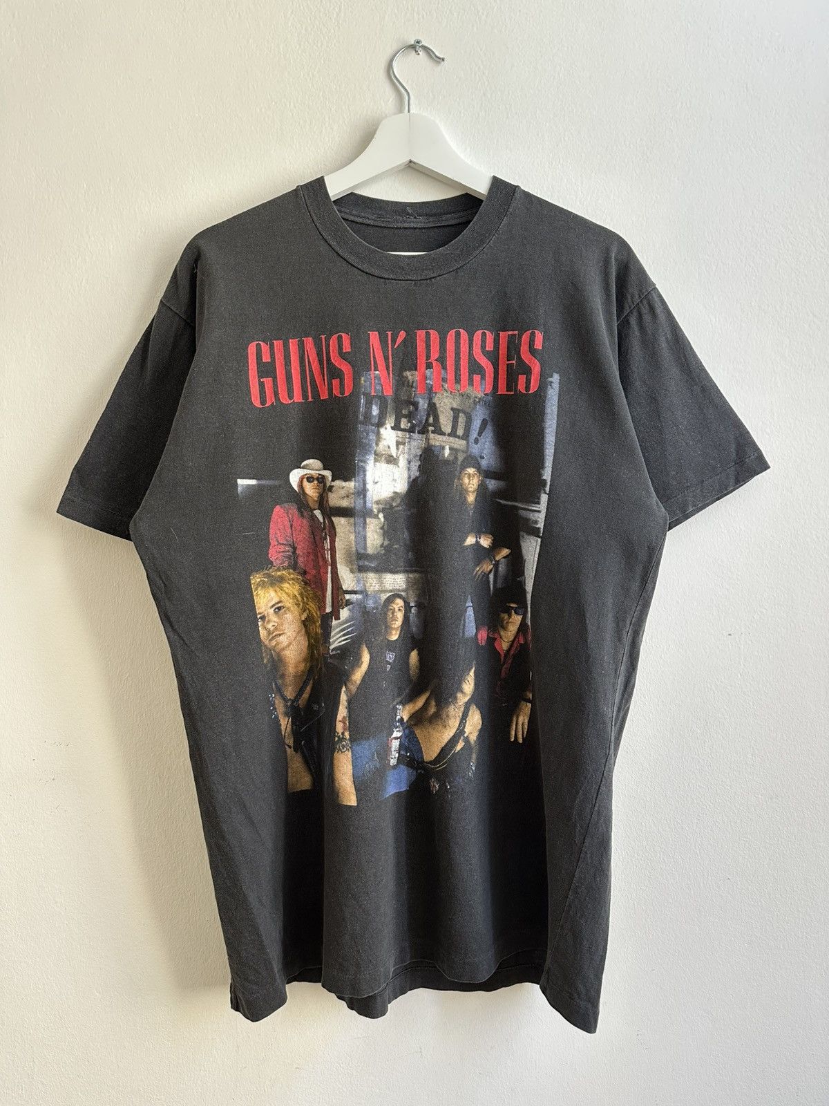 Guns N' Roses Guns n' Roses Vintage Dead Album 1991 USA Tour Merch T-Shirt Size US L / EU 52-54 / 3 - 1 Thumbnail