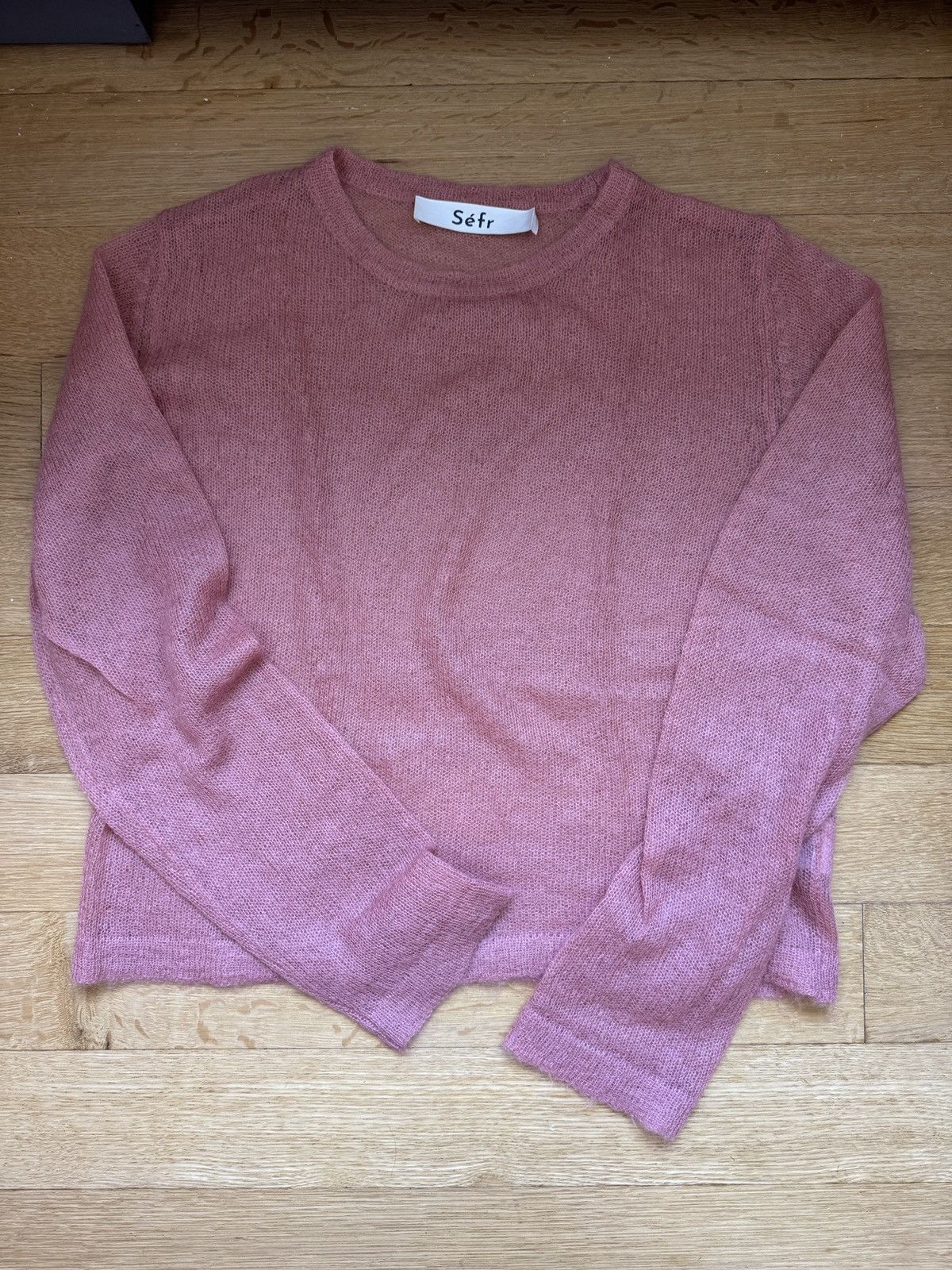 Sefr Sefr Mohair Sweater Knit Loose Gauge Rare Size US M / EU 48-50 / 2 - 1 Thumbnail