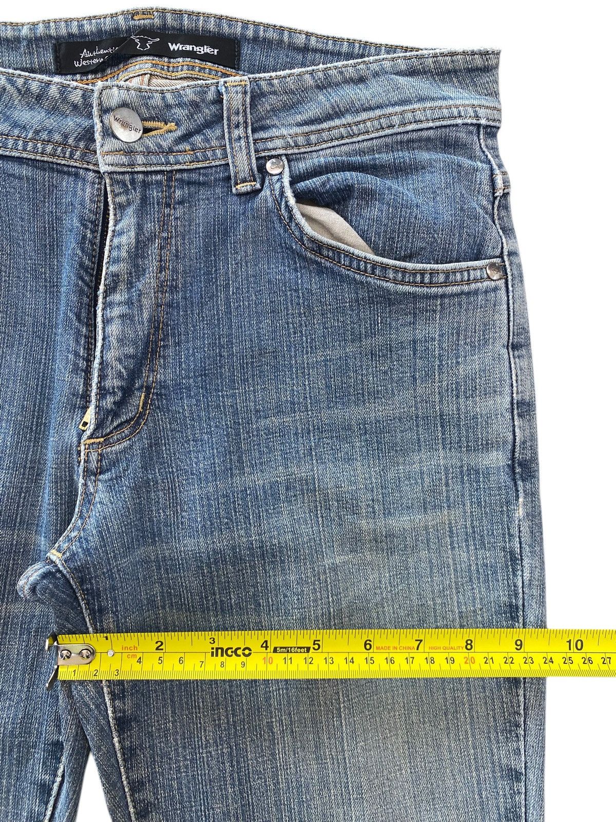 Wrangler Wrangler Haight Waist Faded Wash Style Flare Jeans Size 30" / US 8 / IT 44 - 7 Thumbnail