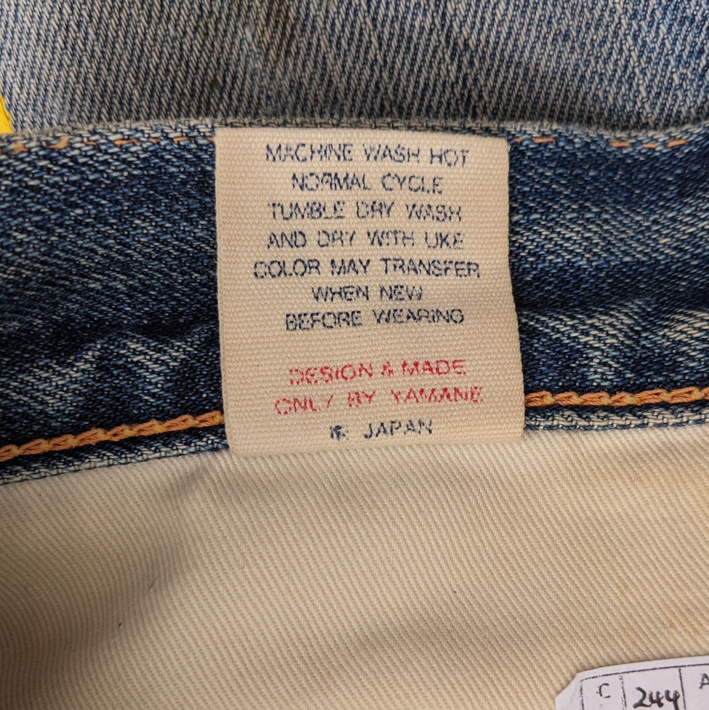 Evisu Vintage EVISU Japanese Brand Denim Jeans Size US 30 / EU 46 - 11 Thumbnail