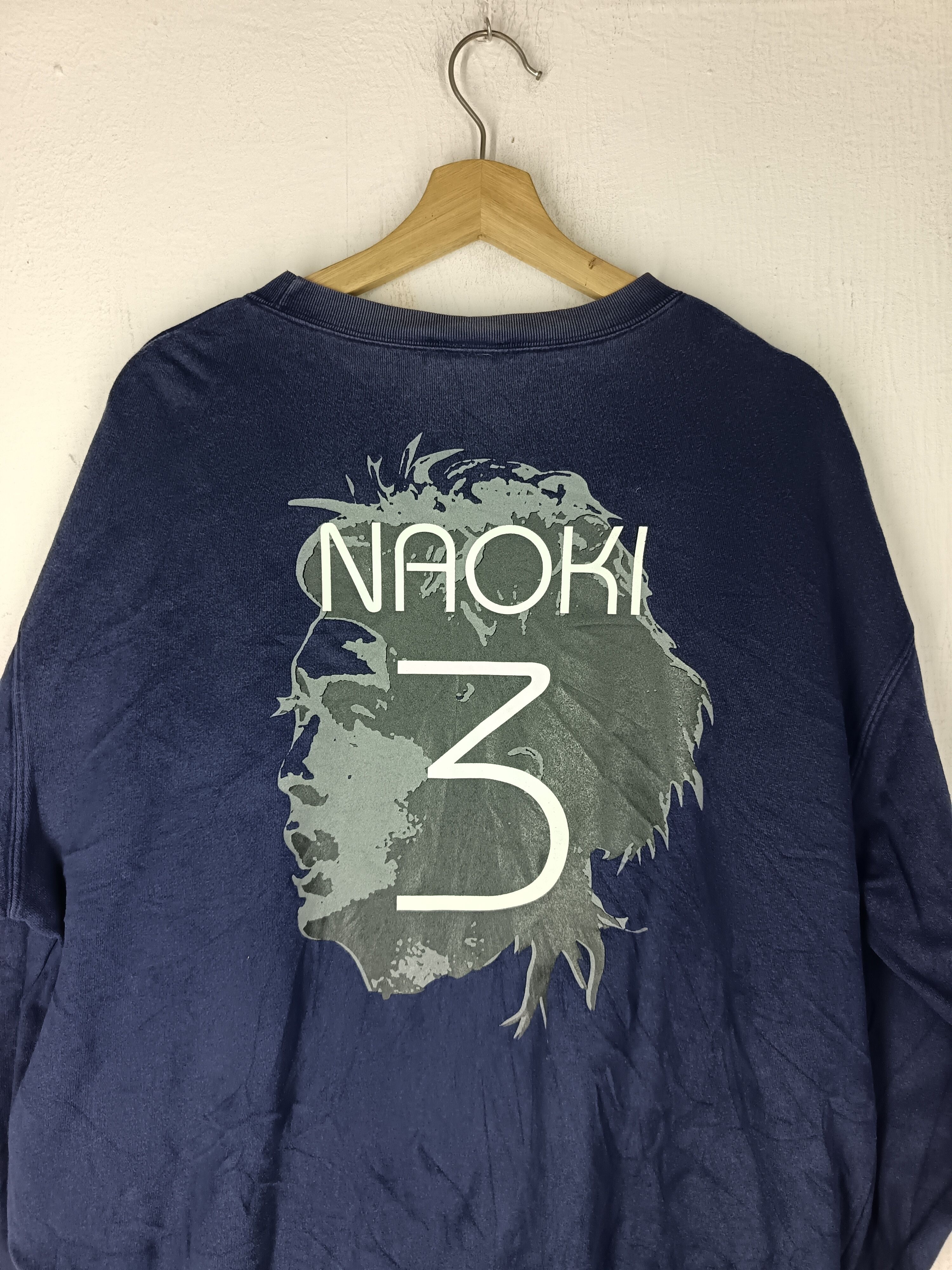 Japanese Brand Vintage Marinos Naoki Matsuda Sweatshirt Size US L / EU 52-54 / 3 - 6 Thumbnail