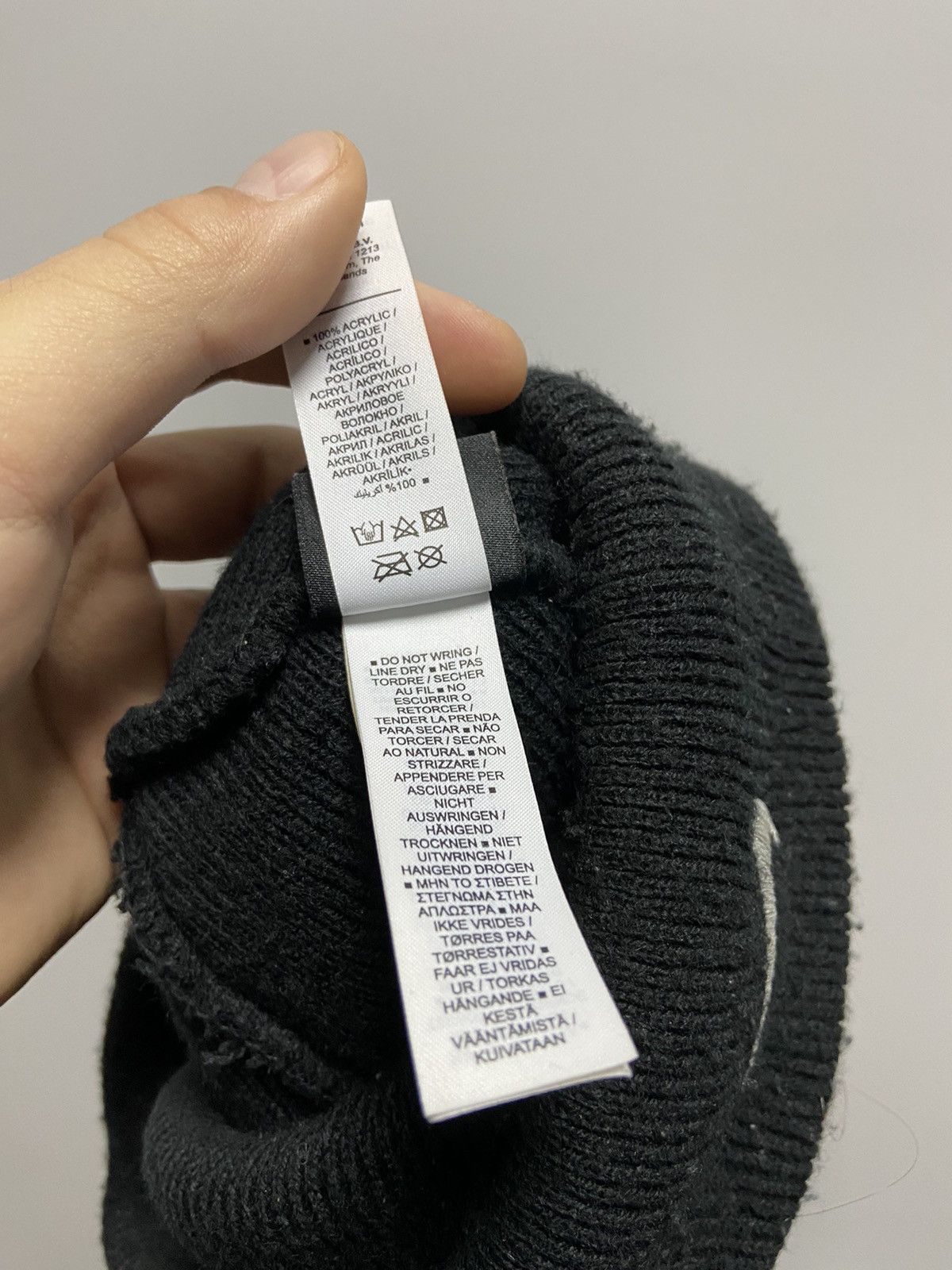 Nike × Vintage Nike Hat Vintage Logo swoosh beanie Y2K Size ONE SIZE - 4 Thumbnail