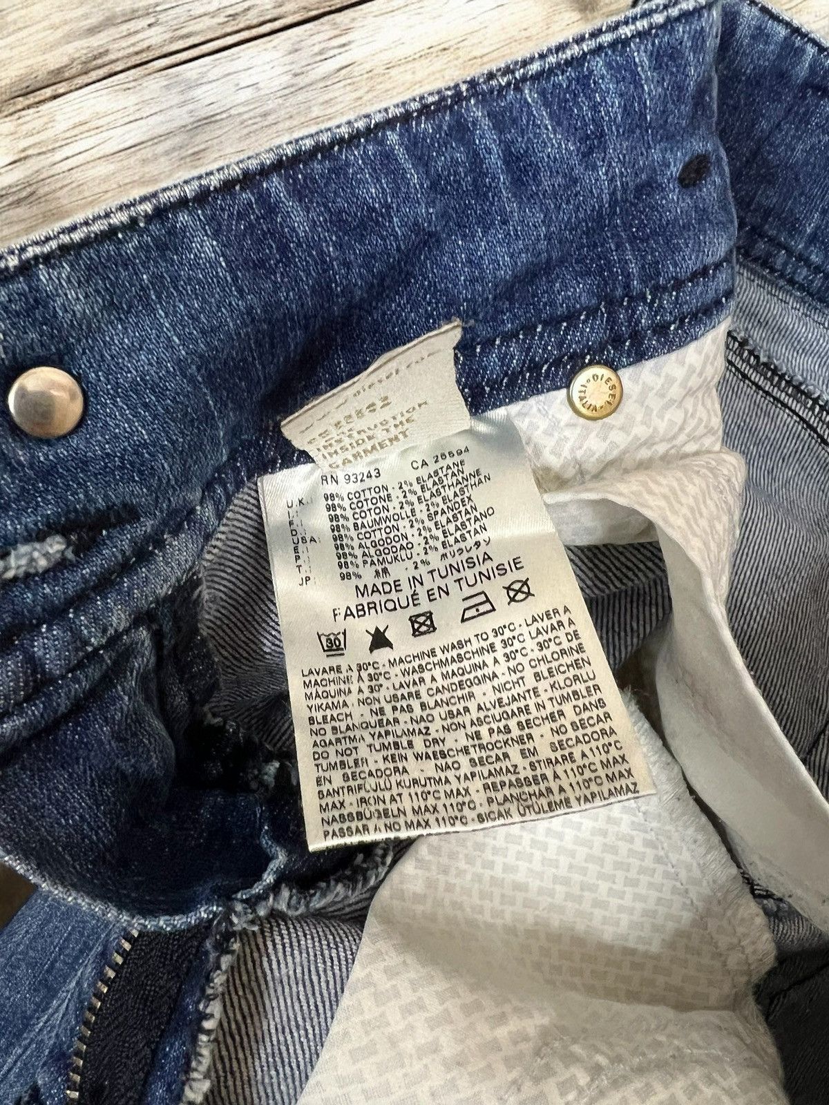 Diesel Diesel Matic jeans size W28 L32 Size 28" / US 6 / IT 42 - 7 Thumbnail
