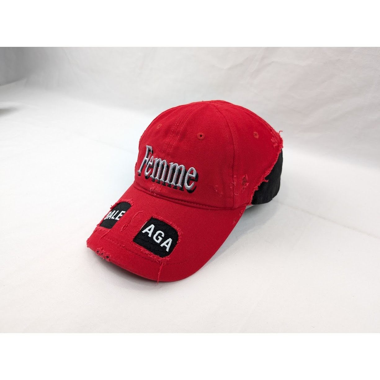 Balenciaga o1rshd1 Size: L / Upcycled Mesh Up Cotton Drill Hat / Cap Size ONE SIZE - 5 Thumbnail
