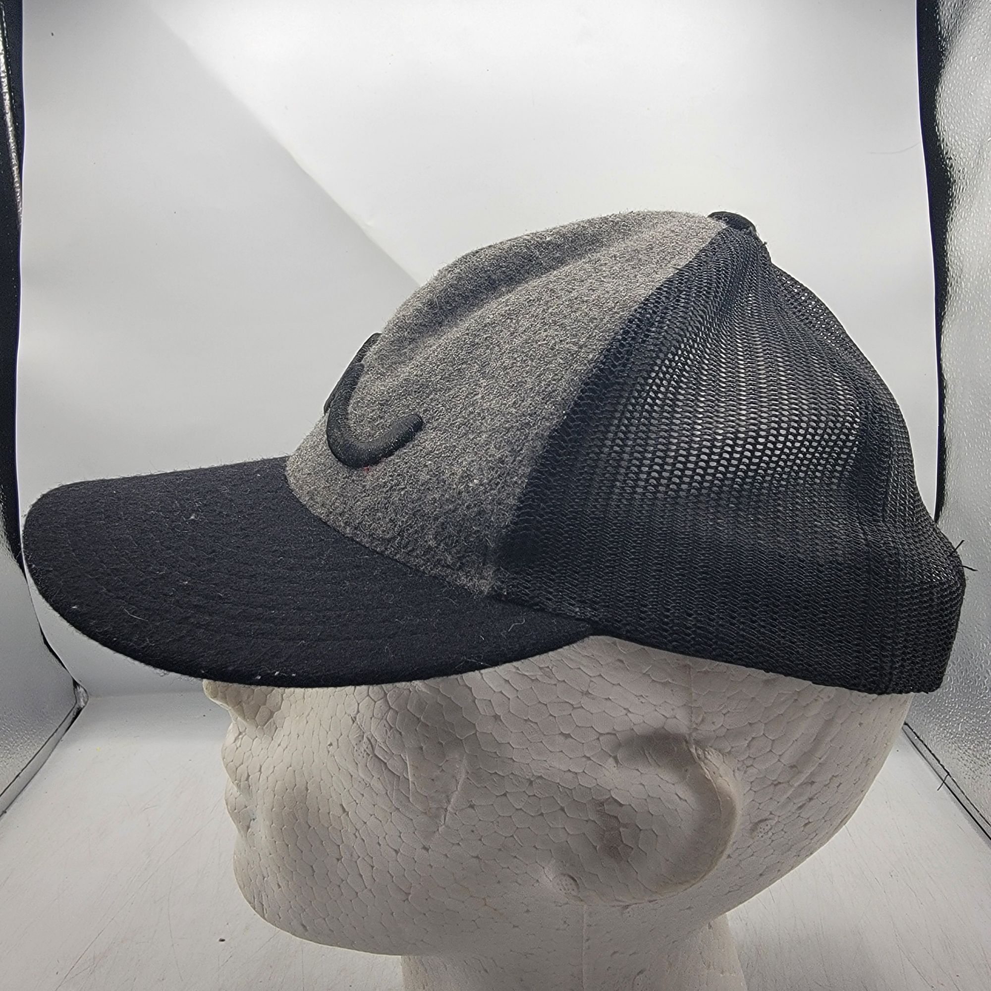 Other In Gray Black Adults Mesh Trucker Hat Casual Adjustable Outd Size ONE SIZE - 2 Thumbnail