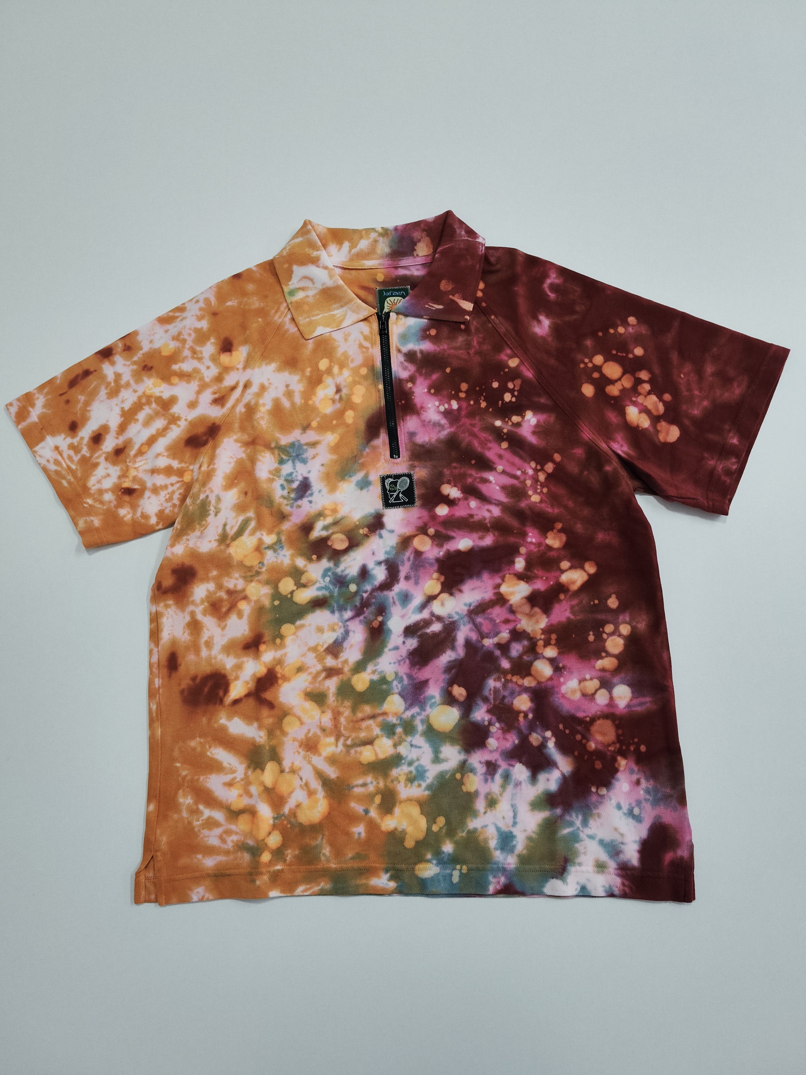 Brain Dead Brain Dead "Dyed Boxed Pique Polo" Size US M / EU 48-50 / 2 - 1 Thumbnail