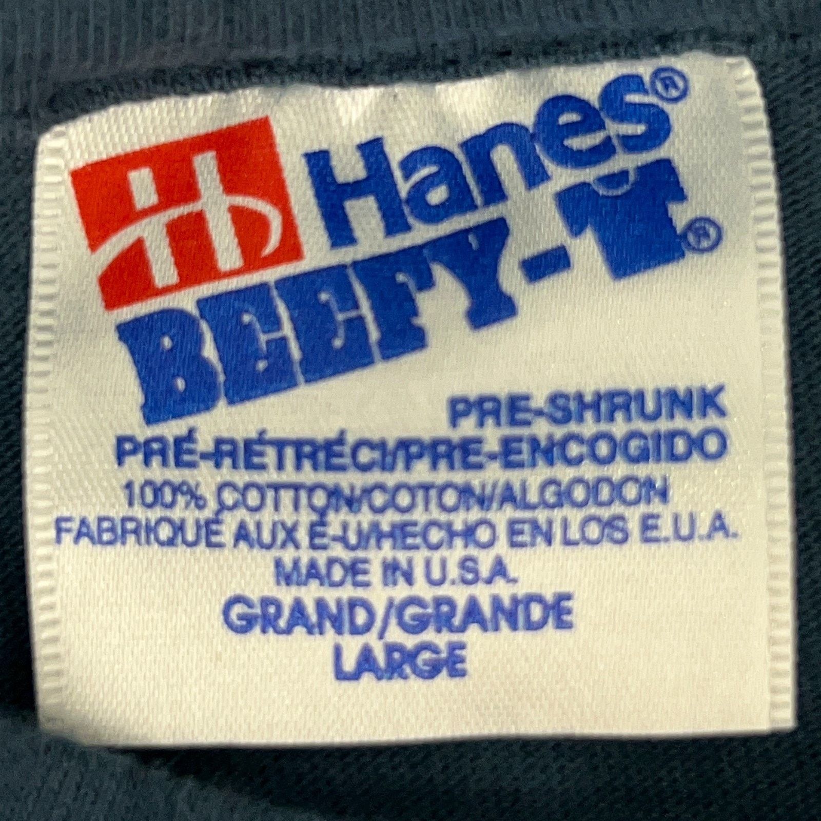 Hanes Vaudeville Express Melodrama Musical Theatre T Shirt Blue L Size US L / EU 52-54 / 3 - 8 Thumbnail