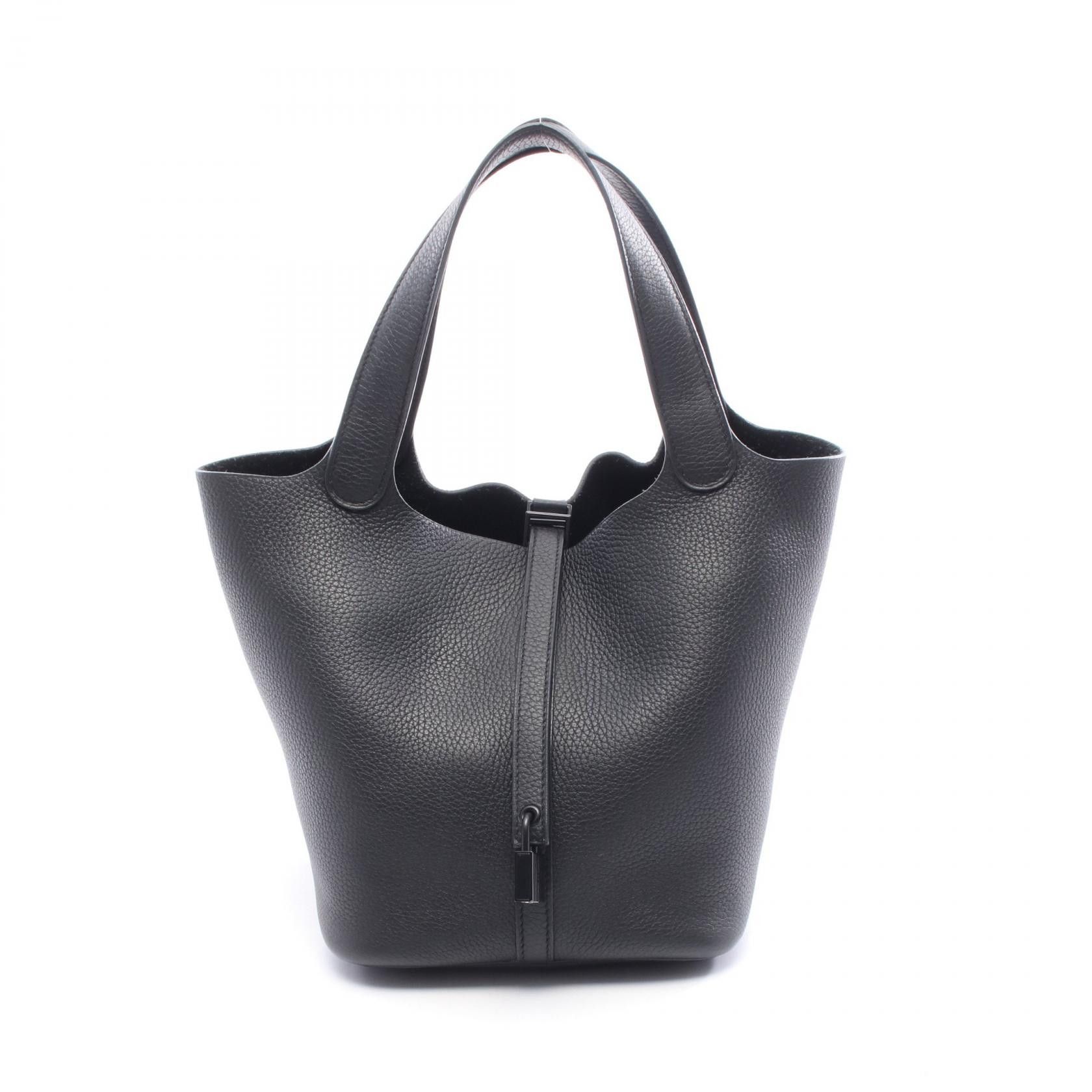 Hermes Hermes Hermes Picotin Lock MM Clemence Handbag Leather Handbag Stamp Z (2021) DUTY FREE for USA Size ONE SIZE - 1 Thumbnail