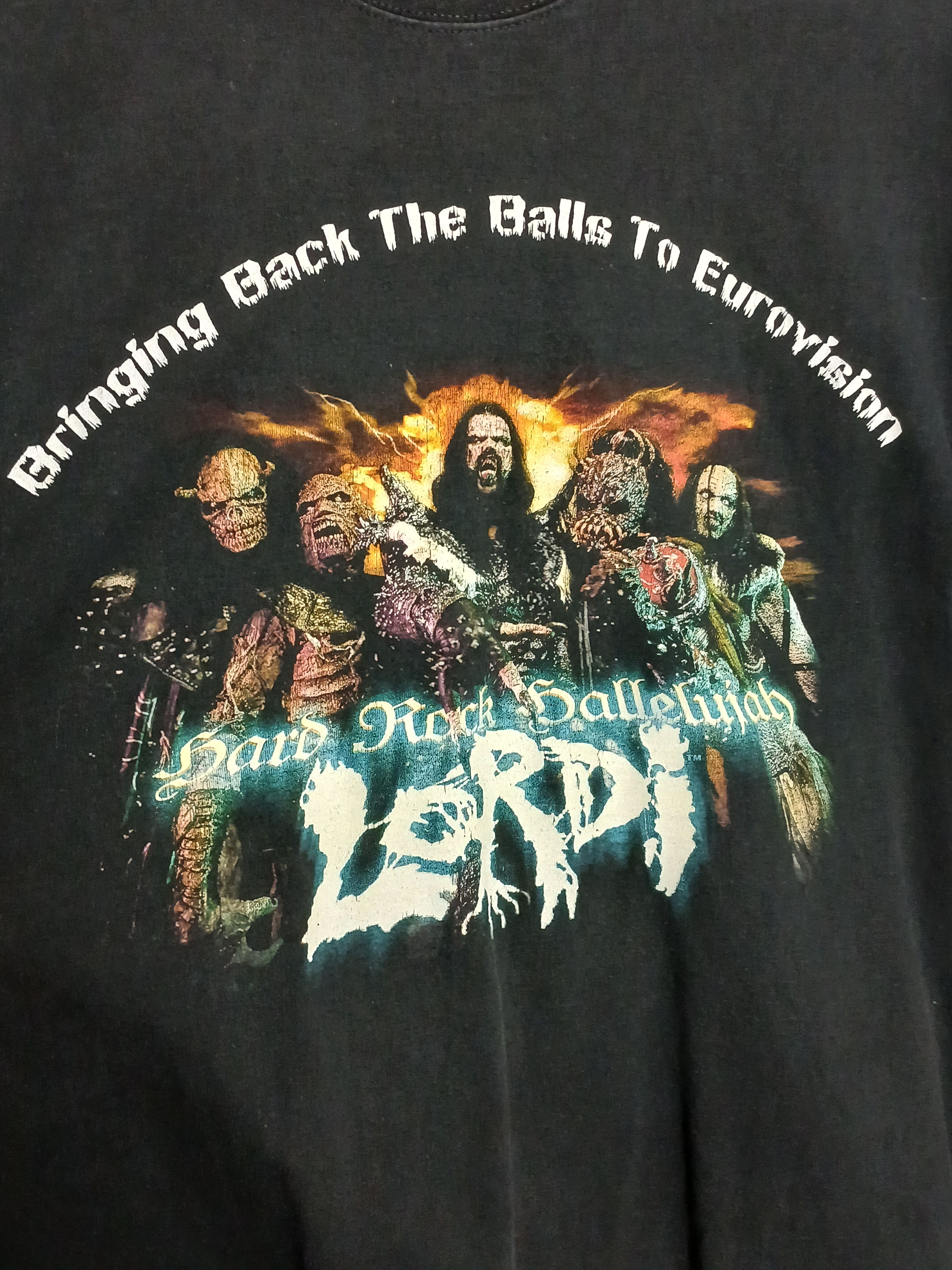 Band Tees Vintage Lordi Eurovision 2006 T-Shirt Size US M / EU 48-50 / 2 - 3 Thumbnail