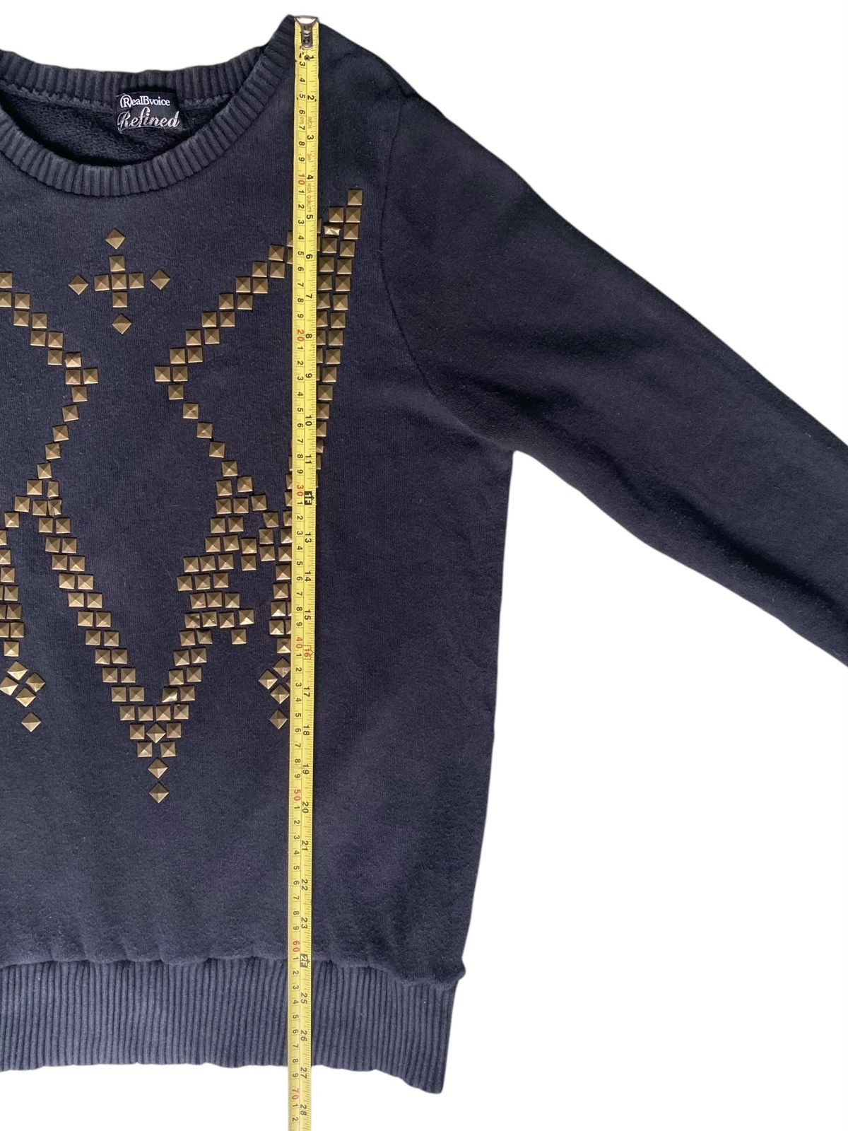Japanese Brand Vintage REALBVOICE Embroidery Refined Crewneck Size US M / EU 48-50 / 2 - 12 Thumbnail