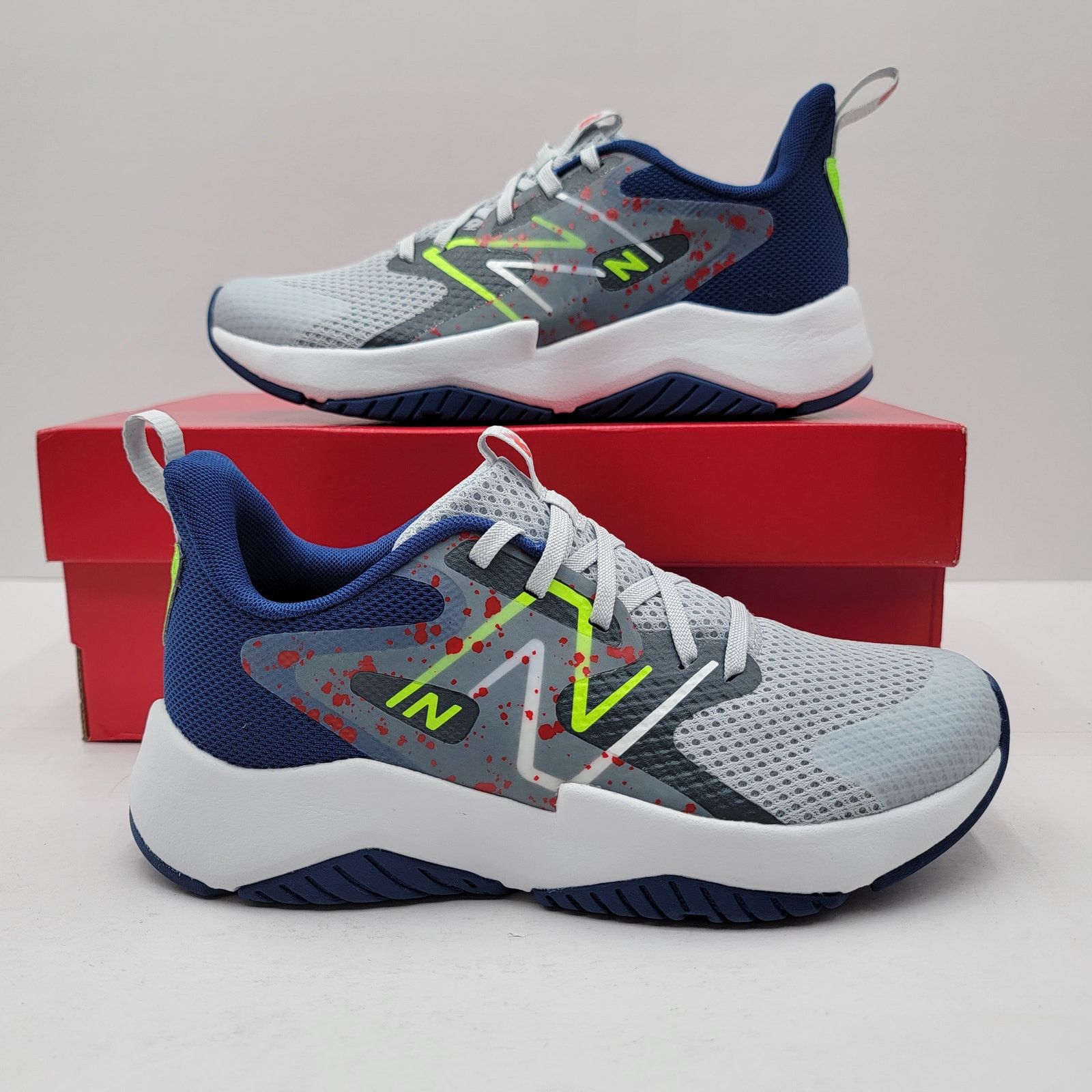 New Balance New Balance Rave Run v2 Paint Splatter - Size 5.5W GKRAVKG2 Size US 5.5 / IT 35.5 - 1 Thumbnail