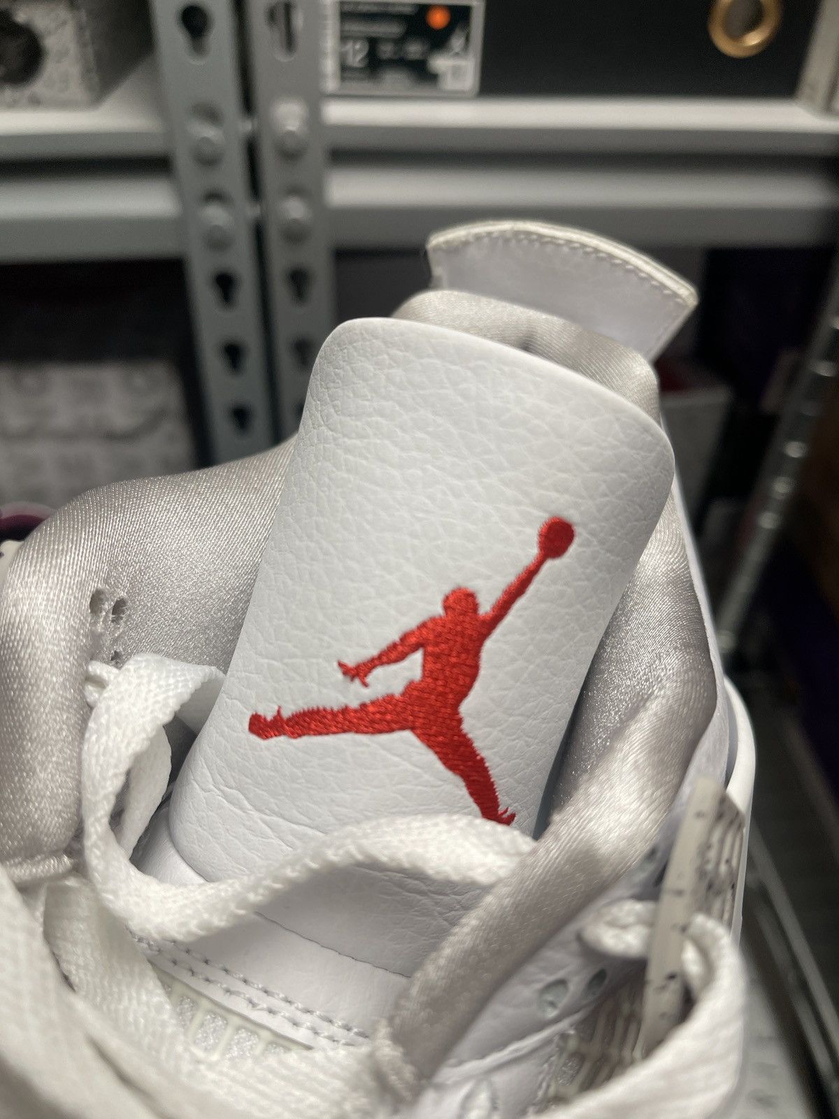 Jordan Brand Size 11 - Air Jordan 4 Retro White Oreo 2021 Grey CT8527-100 Size US 11 / EU 44 - 14 Thumbnail