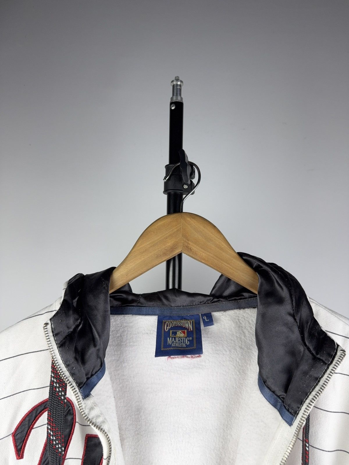 Majestic 00s Vintage Majestic Cooperstown NY Y2K Yankees Zip Hoodie Size US L / EU 52-54 / 3 - 11 Thumbnail