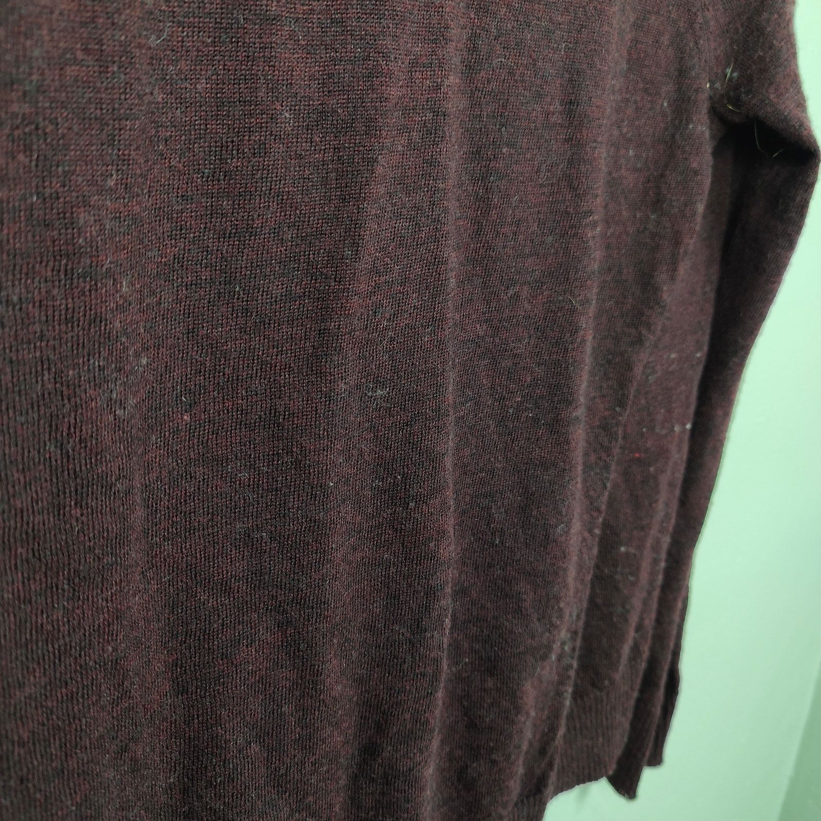 Allsaints AllSaints Wasson Jumper Womens 4 Burgundy Draped Back Size S / US 4 / IT 40 - 6 Thumbnail