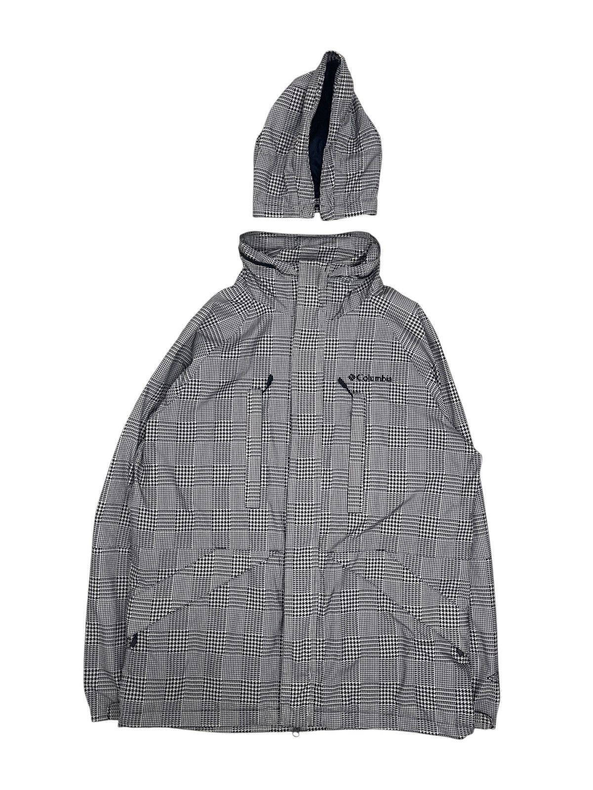 Columbia Columbia Interchange Omni-Tech Houndstooth Gorpcore Jacket Size US L / EU 52-54 / 3 - 3 Thumbnail